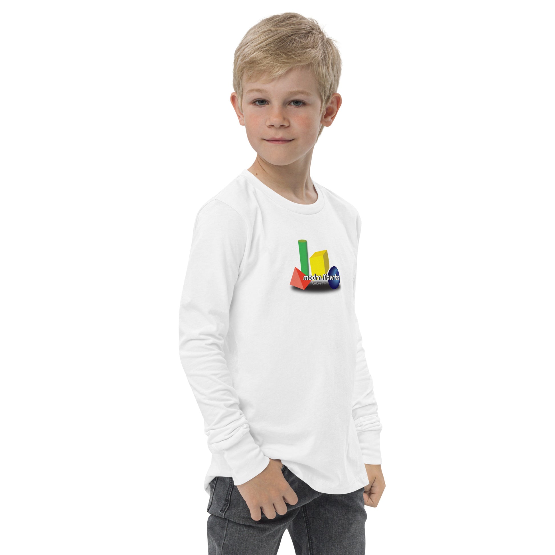 modrn Mavrks Youth FUNDAMENTALS long sleeve tee image 28