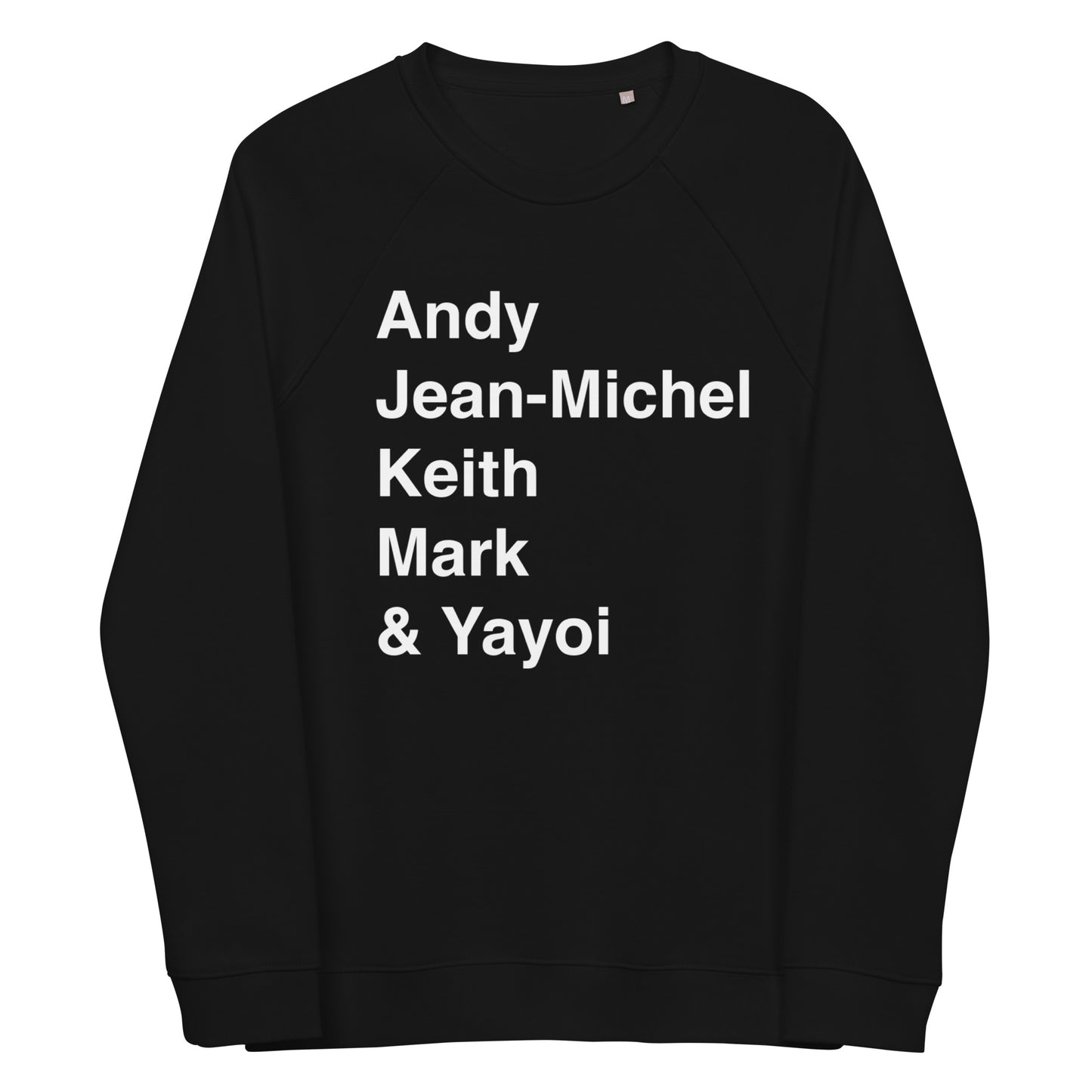 modrn Mavrks "starting 5" Unisex organic raglan sweatshirt image 3
