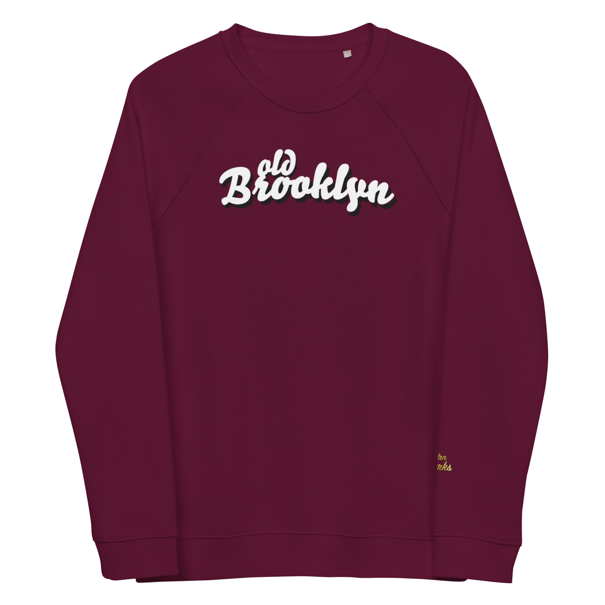 modrn Mavrks "old Brooklyn" Unisex organic raglan sweatshirt image 17