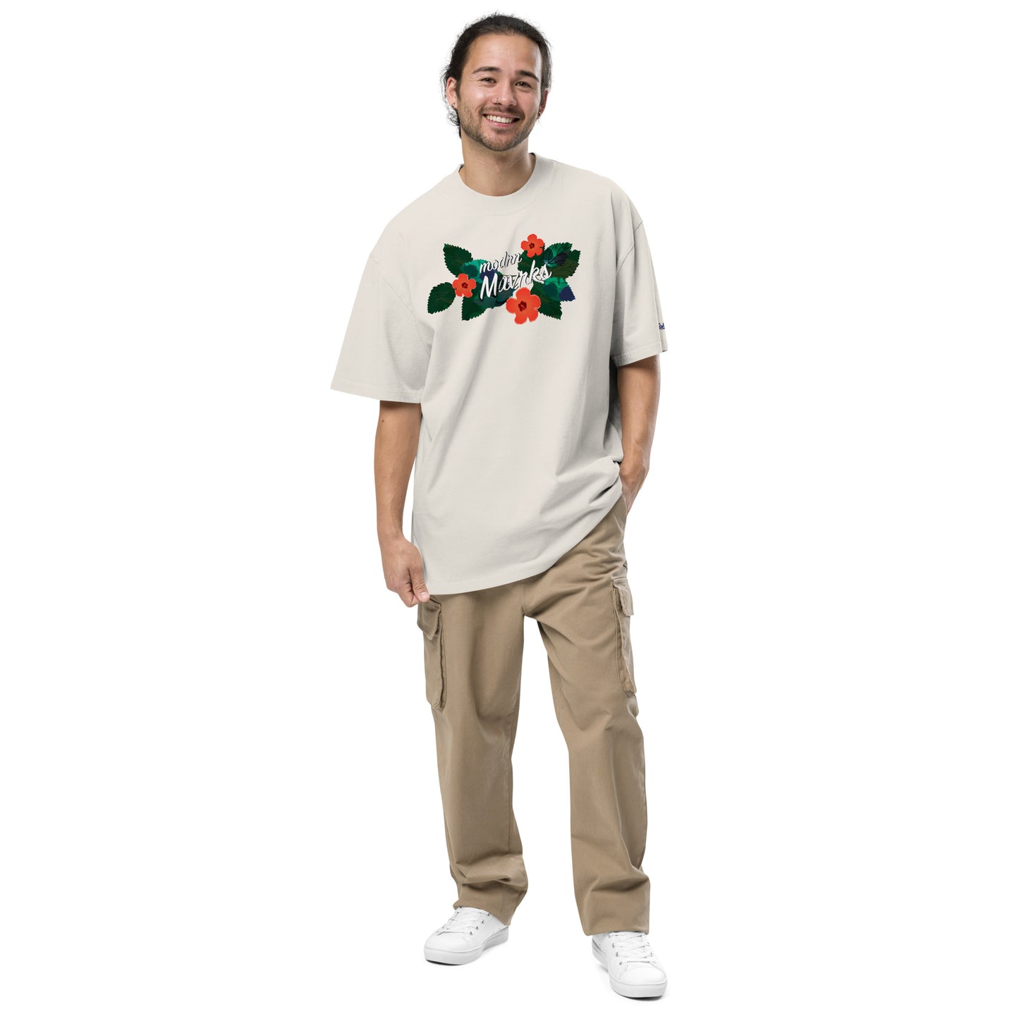 modrn Mavrks ReFLOURISH Oversized faded t-shirt image 9