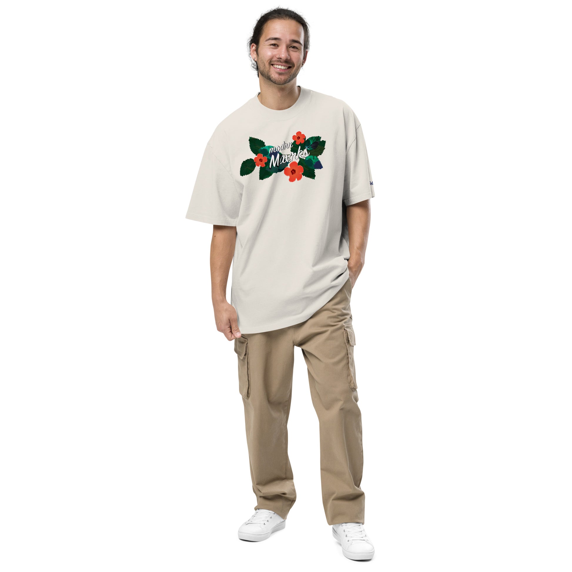 modrn Mavrks ReFLOURISH Oversized faded t-shirt image 9