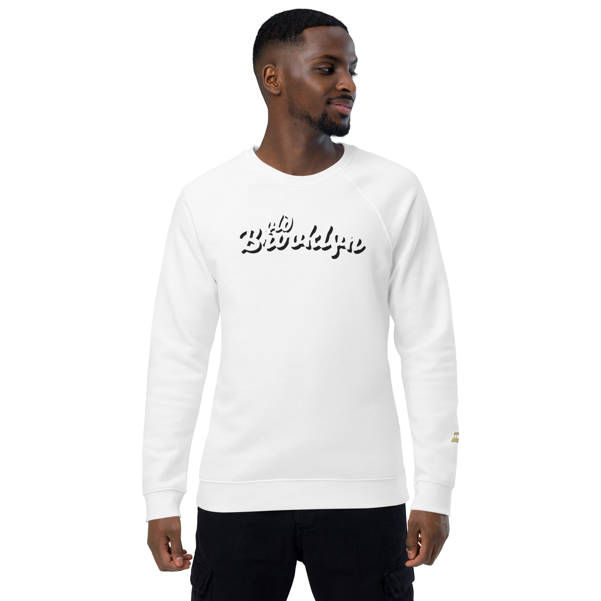 modrn Mavrks "old Brooklyn" Unisex organic raglan sweatshirt image 16