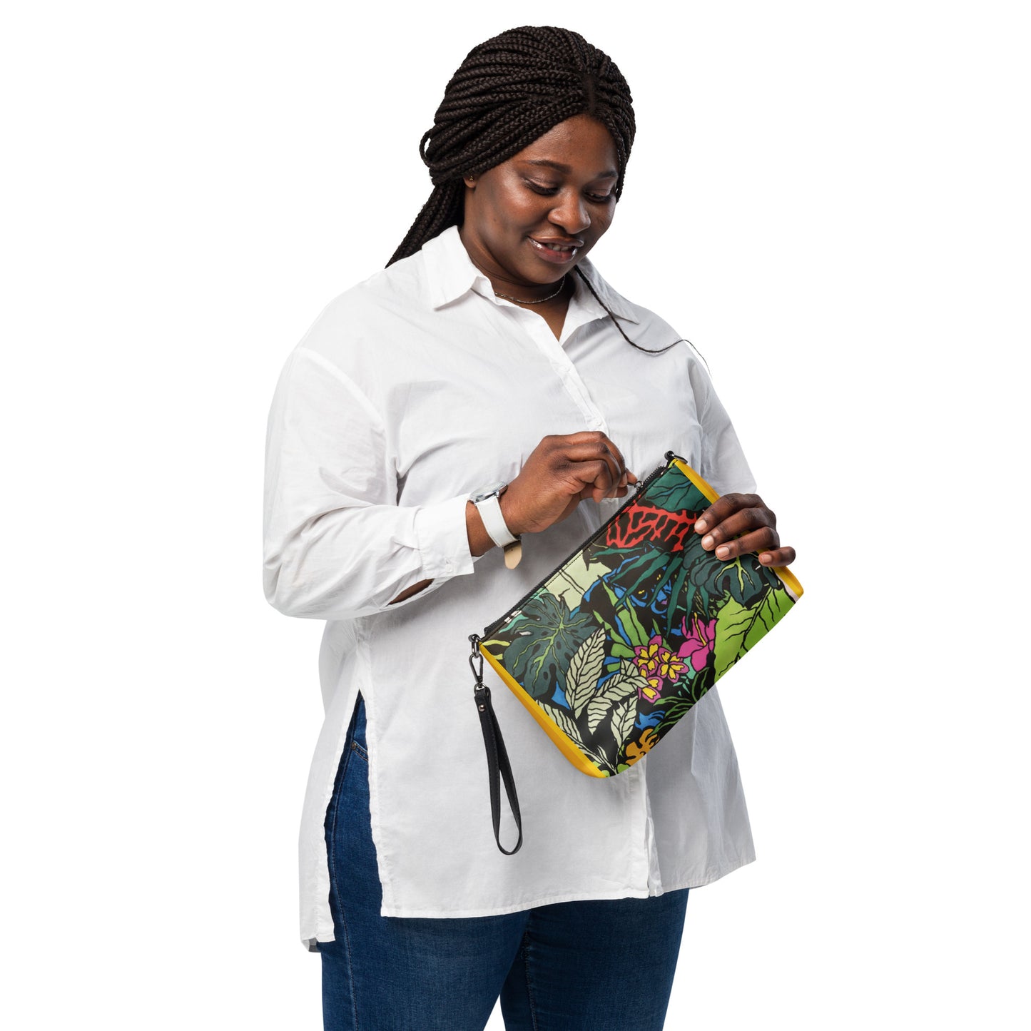 Reginald Pean for modrn Mavrks "Panther in the Jungle" Crossbody bag image 5