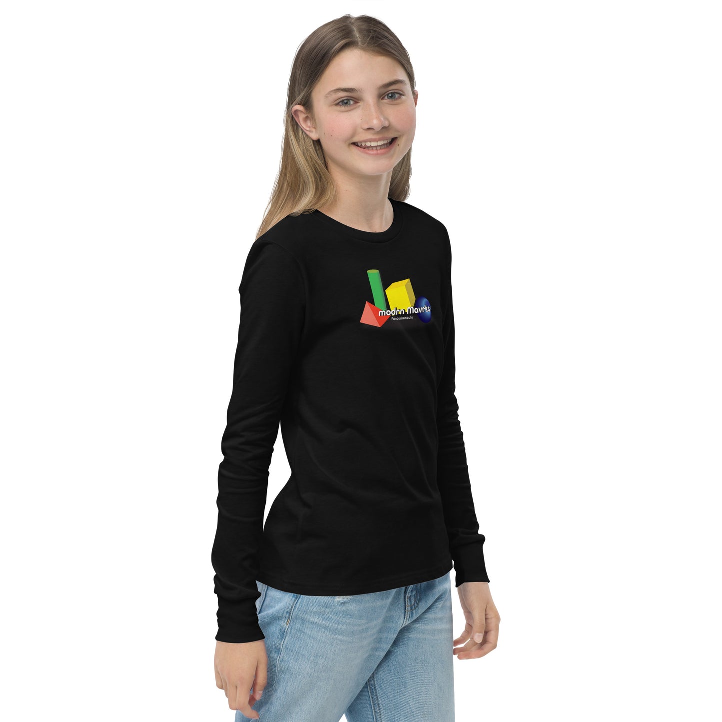 modrn Mavrks Youth FUNDAMENTALS long sleeve tee image 10