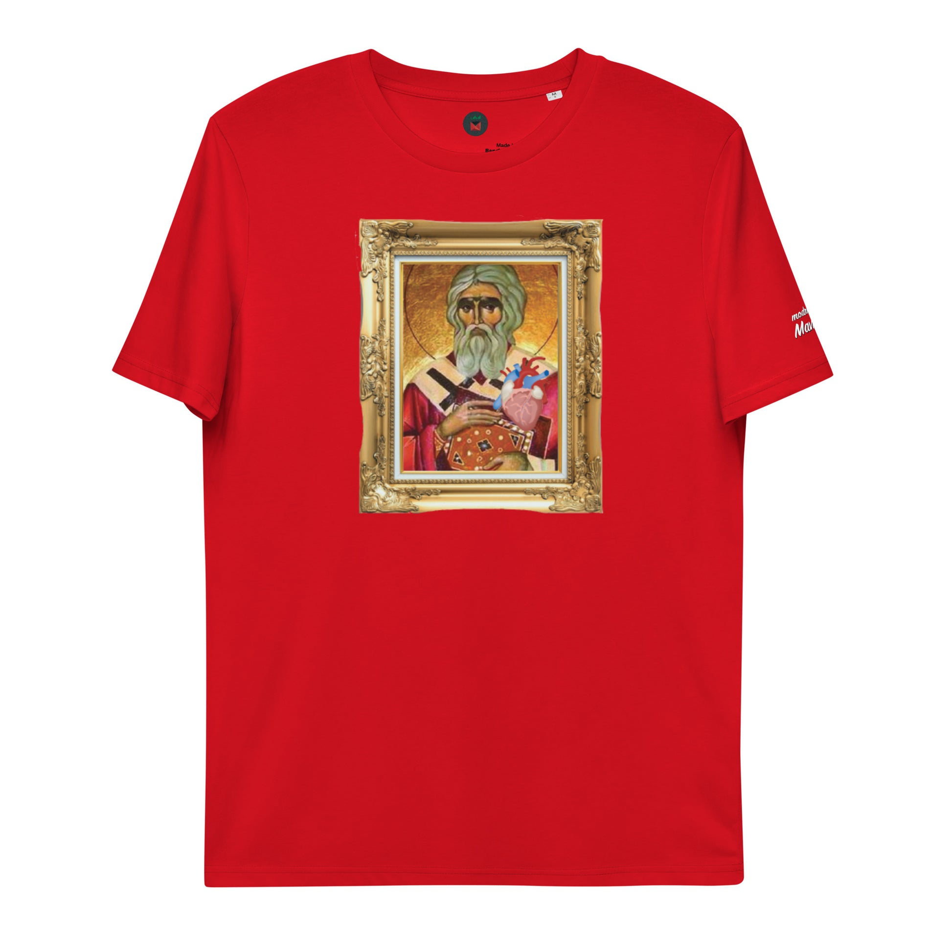 modrn Mavrks: St. Valentine "For the Love" Unisex organic cotton t-shirt image 1