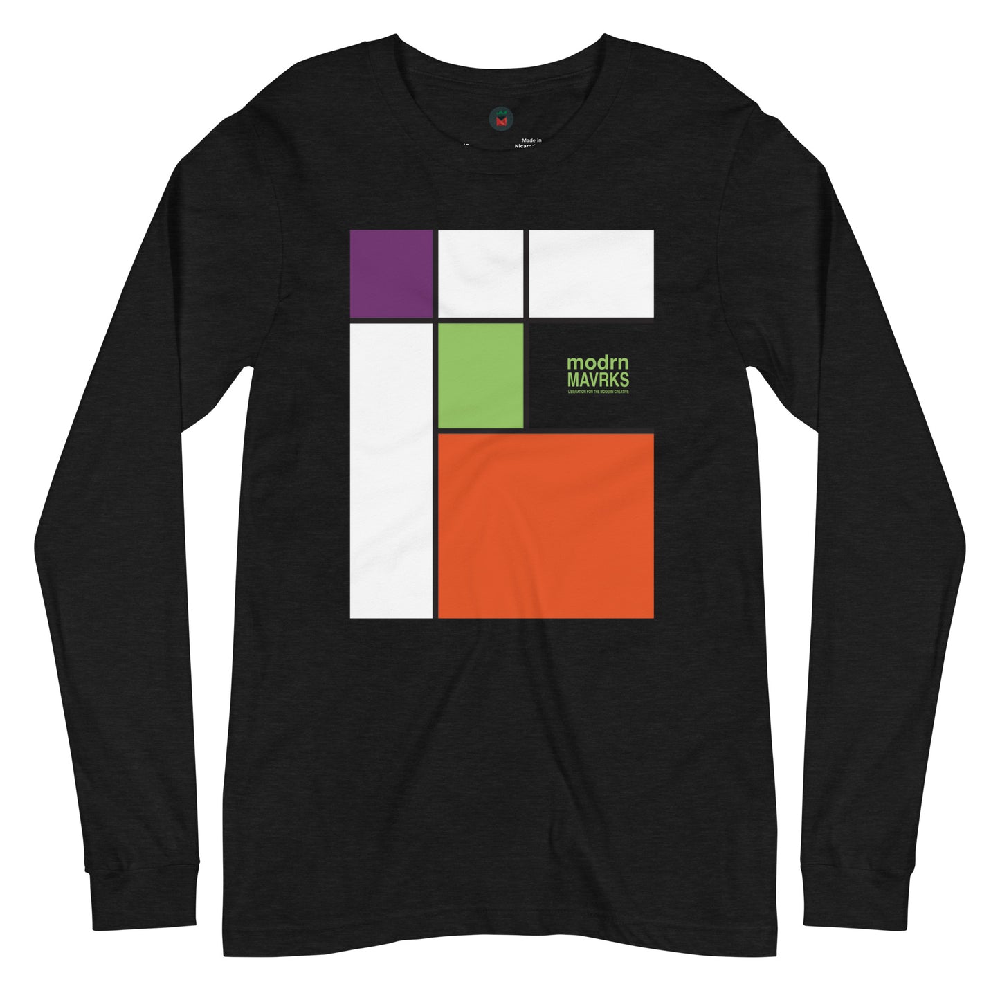 modrn Mavrks m-square'd Unisex Long Sleeve Tee image 7