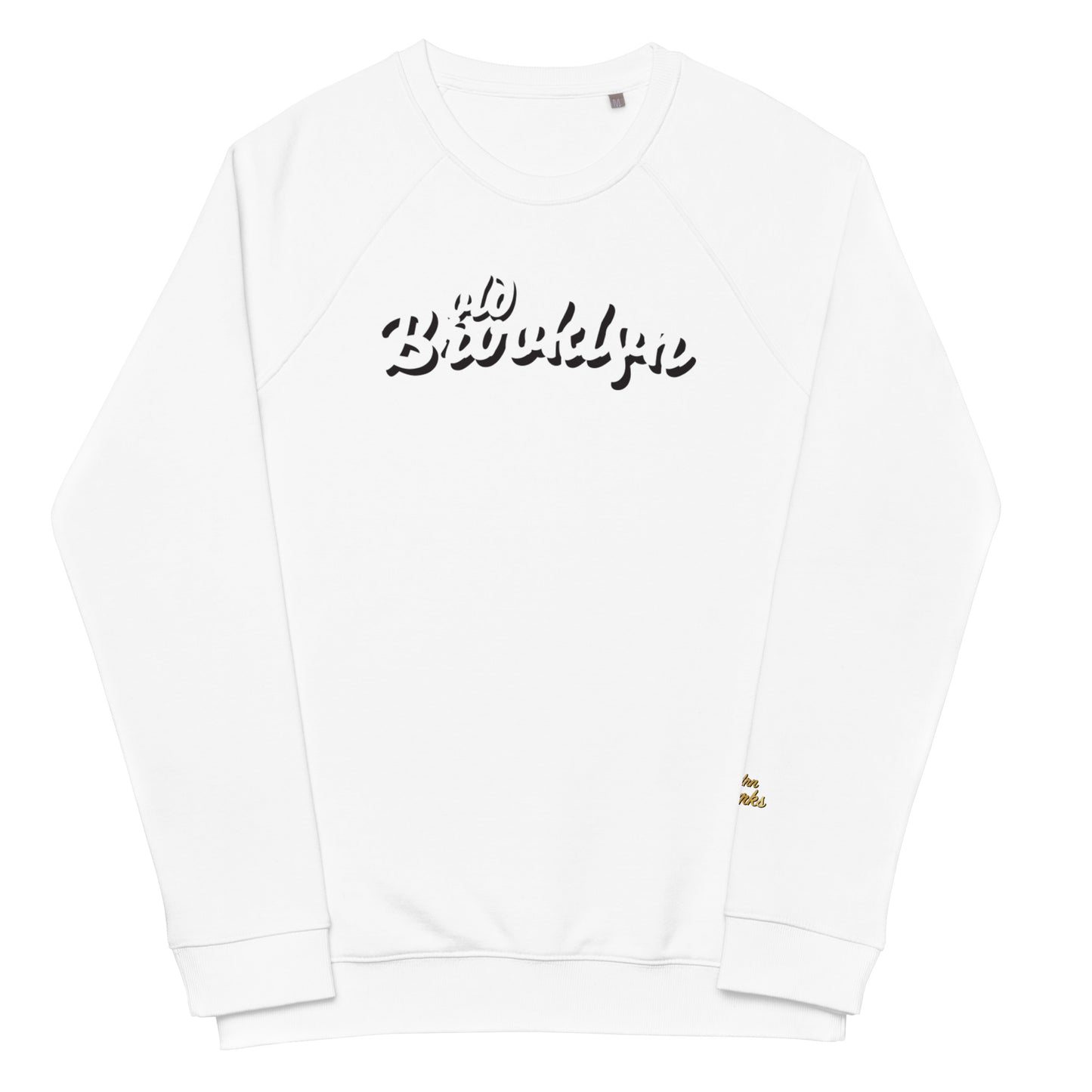 modrn Mavrks "old Brooklyn" Unisex organic raglan sweatshirt image 15