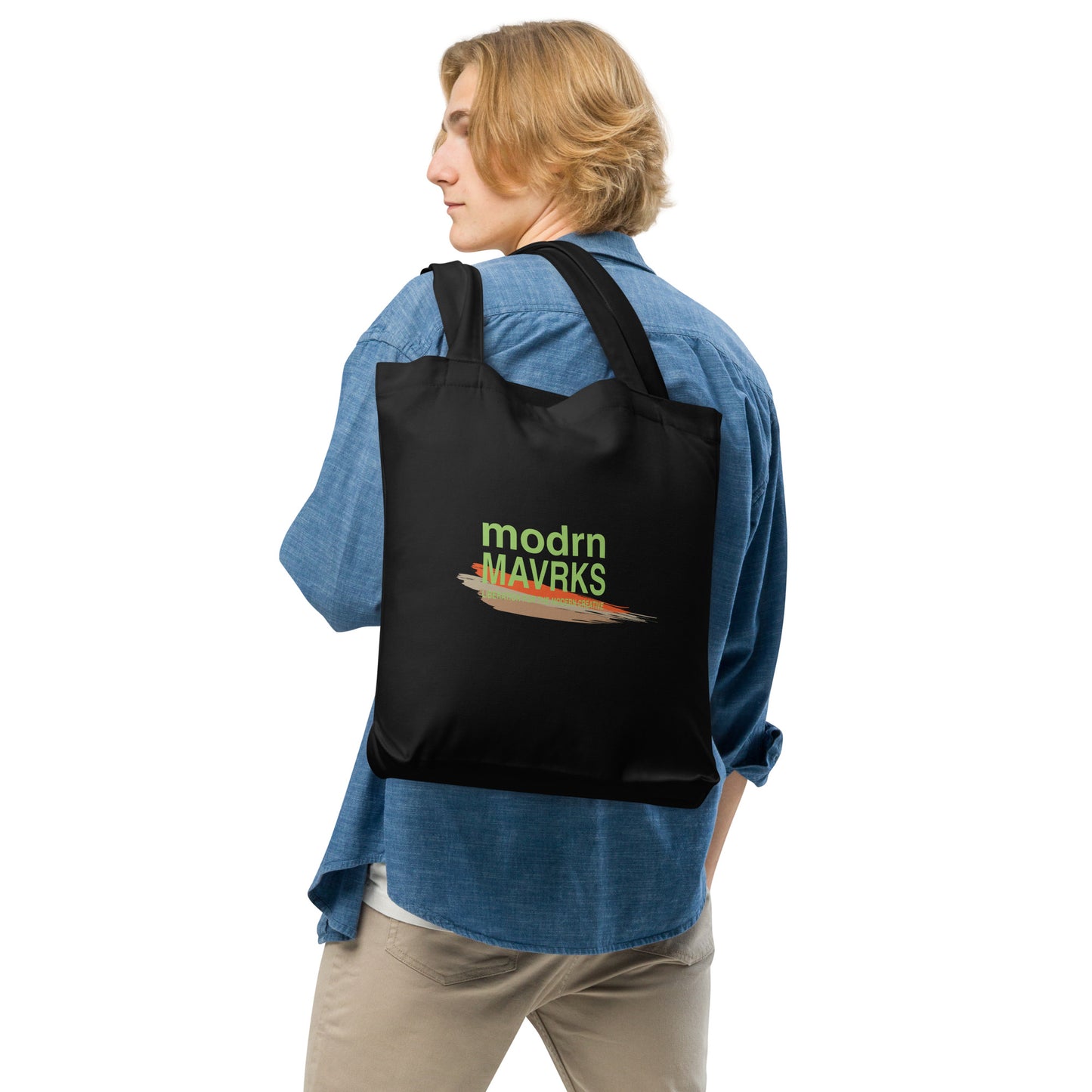 modrn Mavrks "Square'd" Cotton tote bag image 4