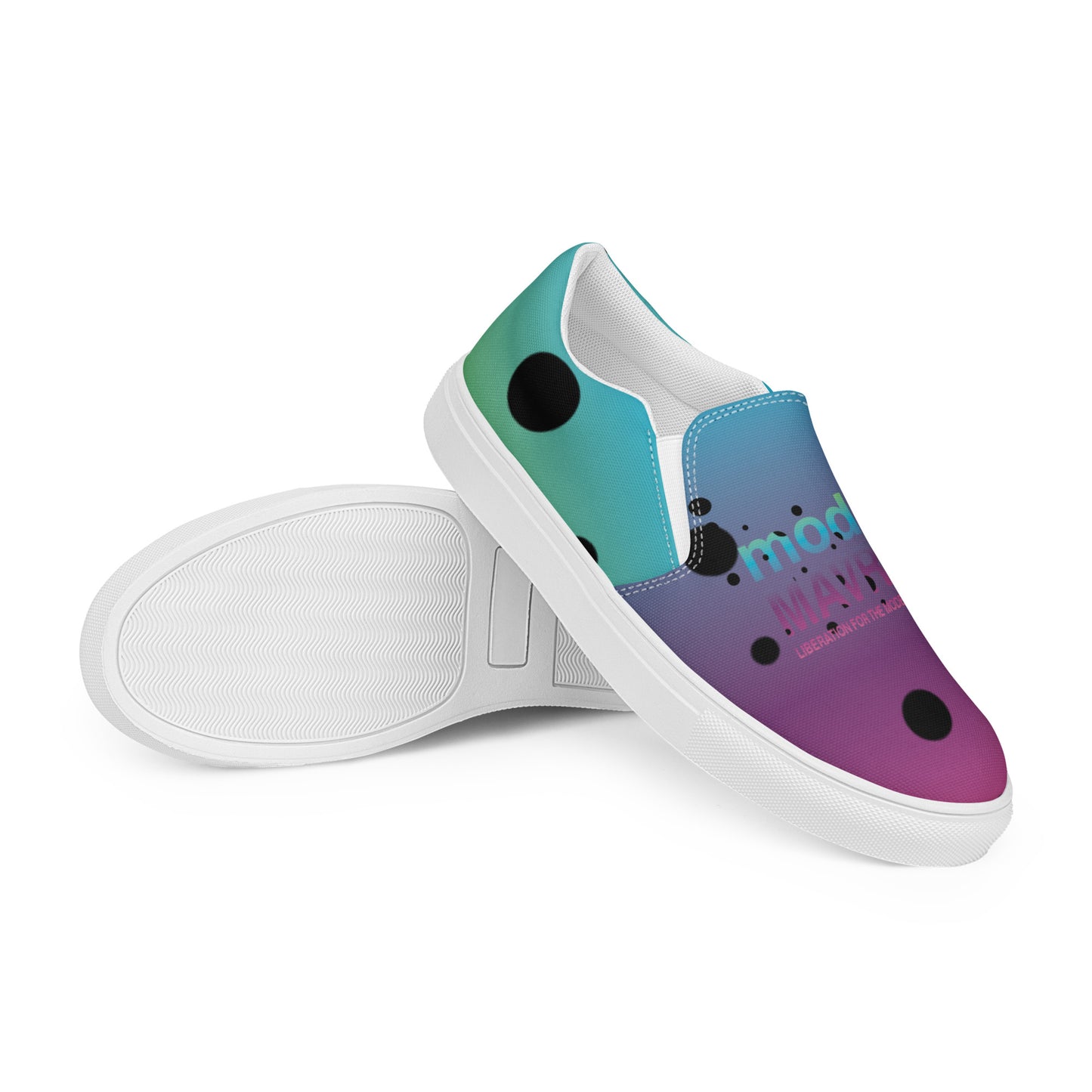 modrn Mavrks YK Women’s slip-on canvas shoes image 9