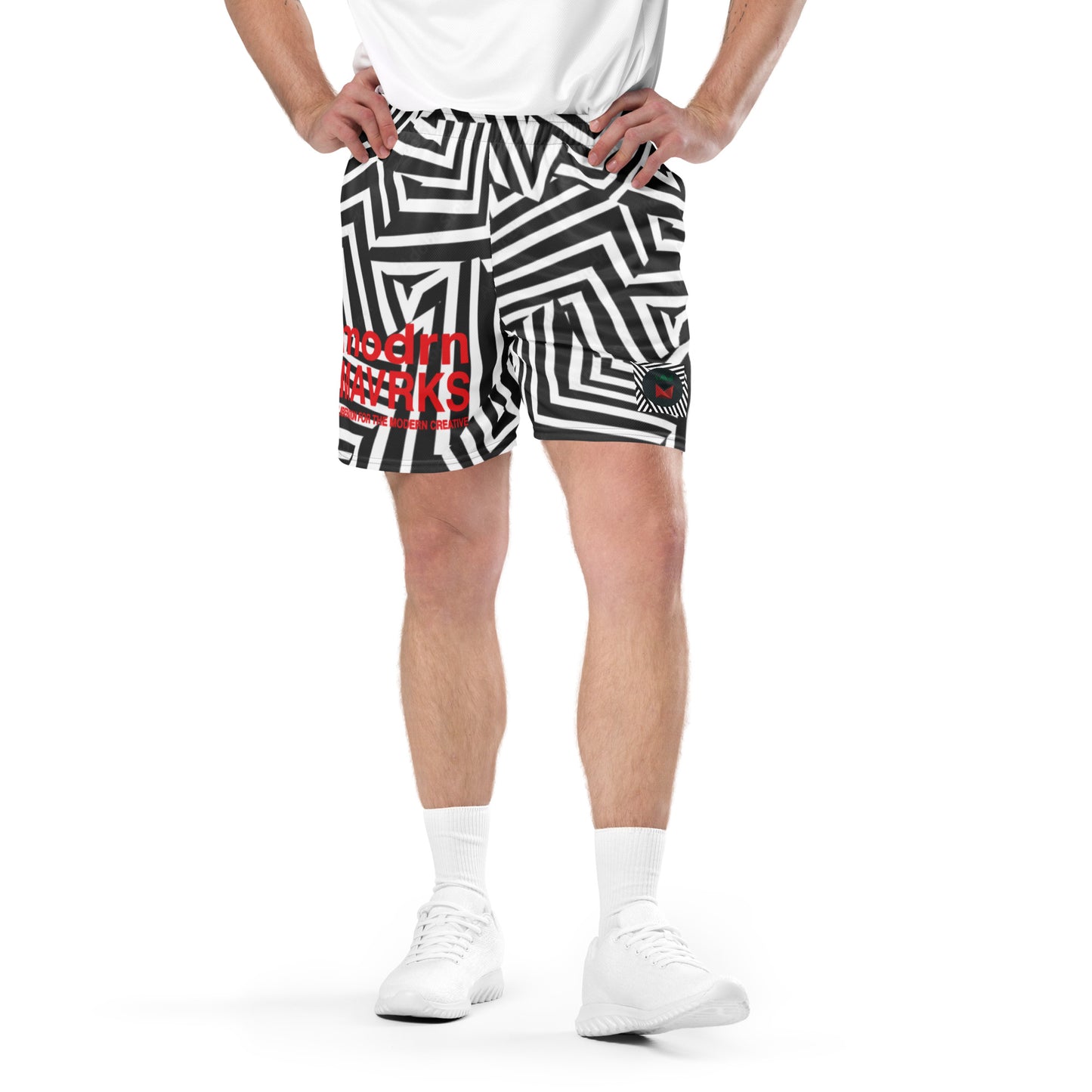 modrn Mavrks Dazzle 24 Unisex mesh shorts image 8