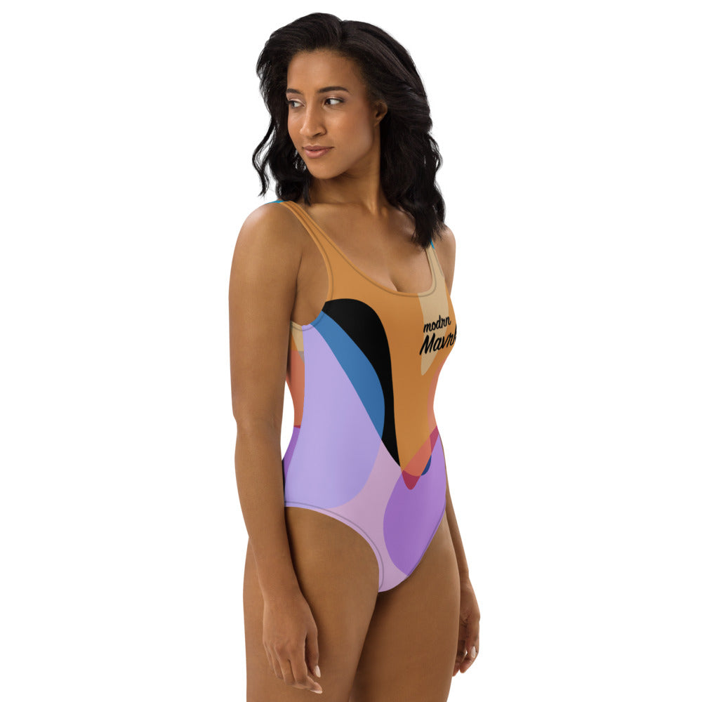 modrn Mavrks P-Camo women's One-Piece Swimsuit image 2