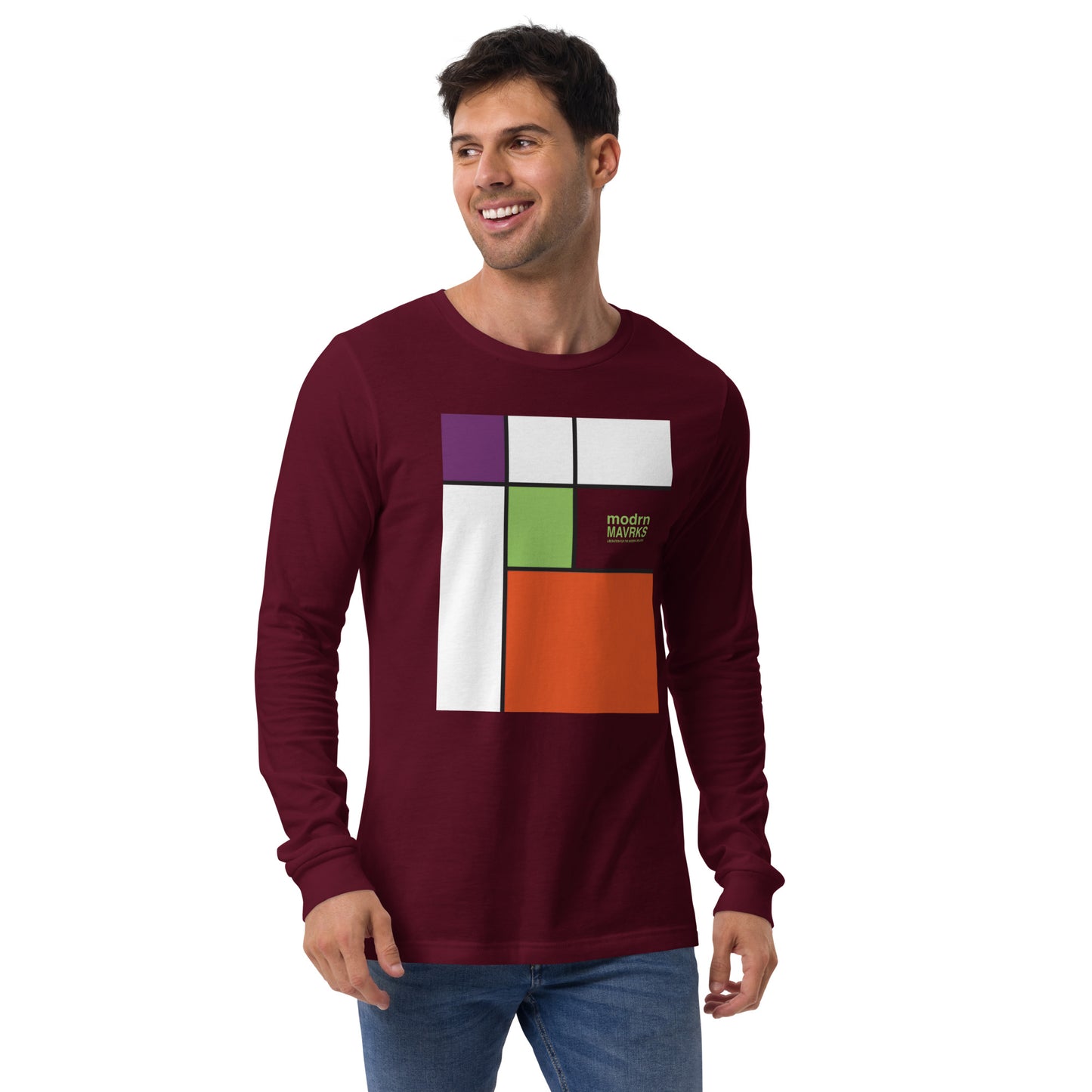 modrn Mavrks m-square'd Unisex Long Sleeve Tee image 30