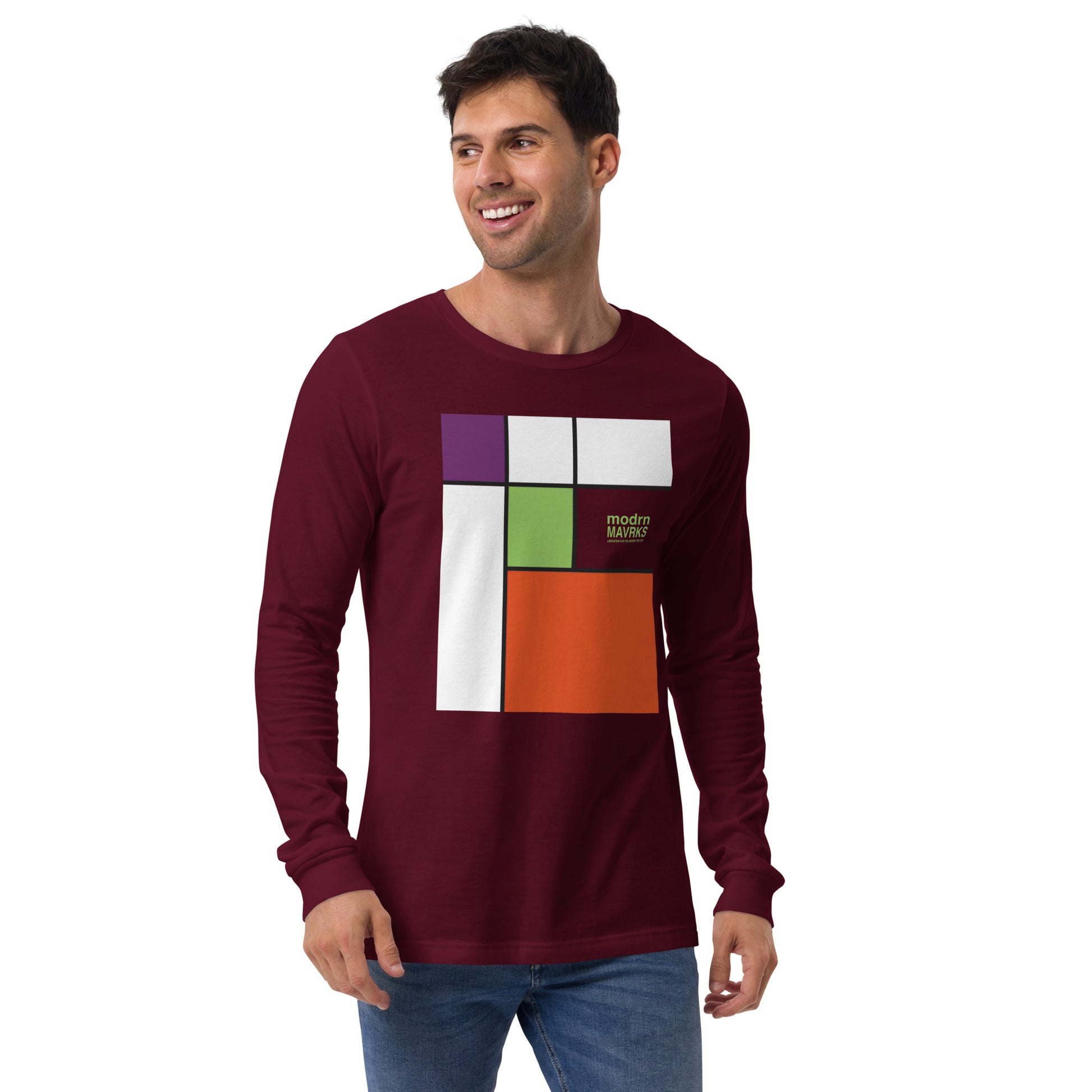 modrn Mavrks m-square'd Unisex Long Sleeve Tee image 30