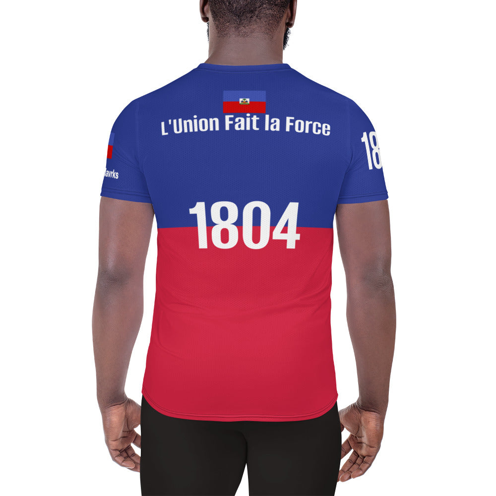 modrn Mavrks Flag Day Representer Athletic T-shirt image 1