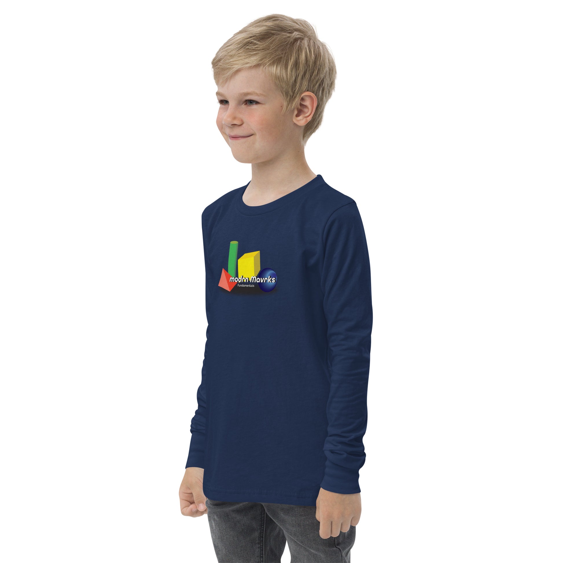modrn Mavrks Youth FUNDAMENTALS long sleeve tee image 15