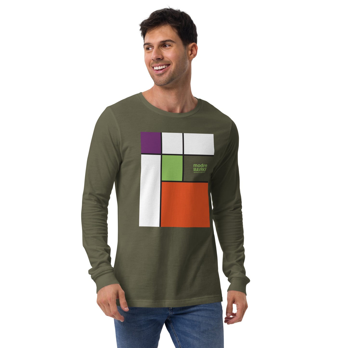 modrn Mavrks m-square'd Unisex Long Sleeve Tee image 11