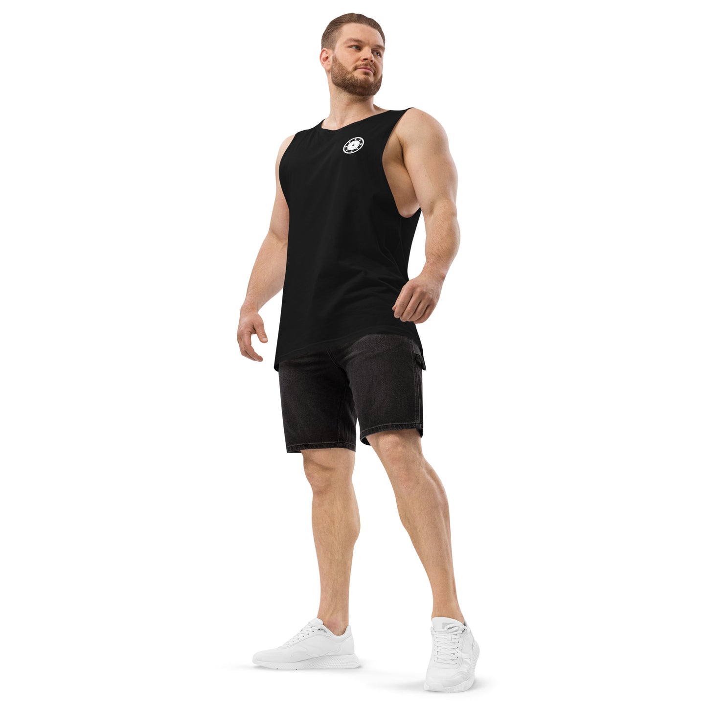 modrn Mavrks Self Defense Men’s drop arm tank top image 3