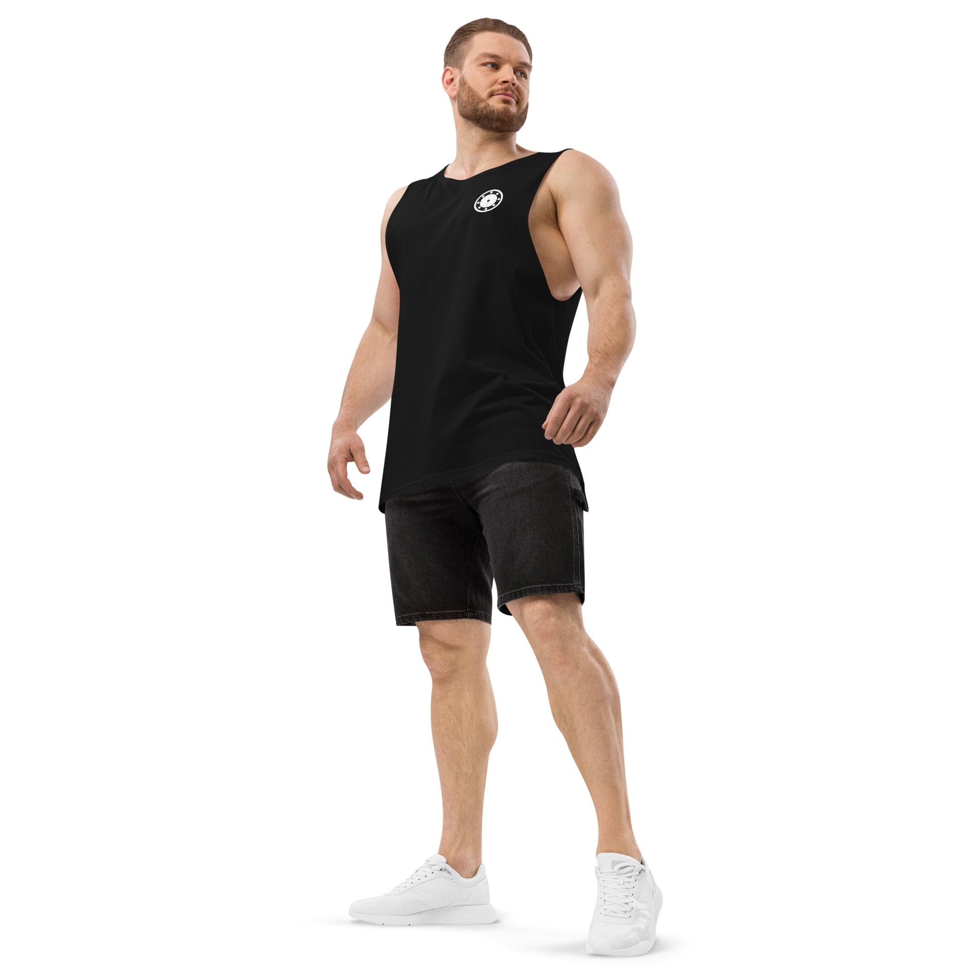 modrn Mavrks Self Defense Men’s drop arm tank top image 3