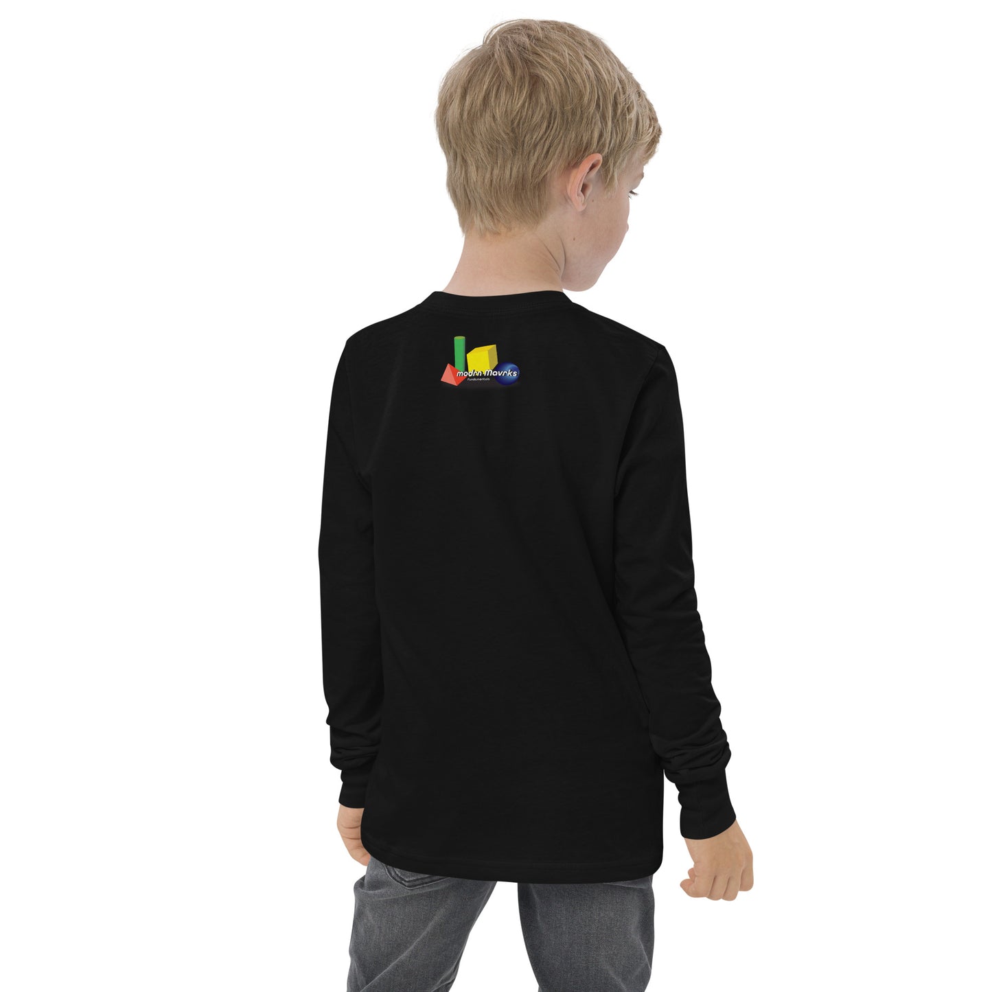 modrn Mavrks Youth FUNDAMENTALS long sleeve tee image 13