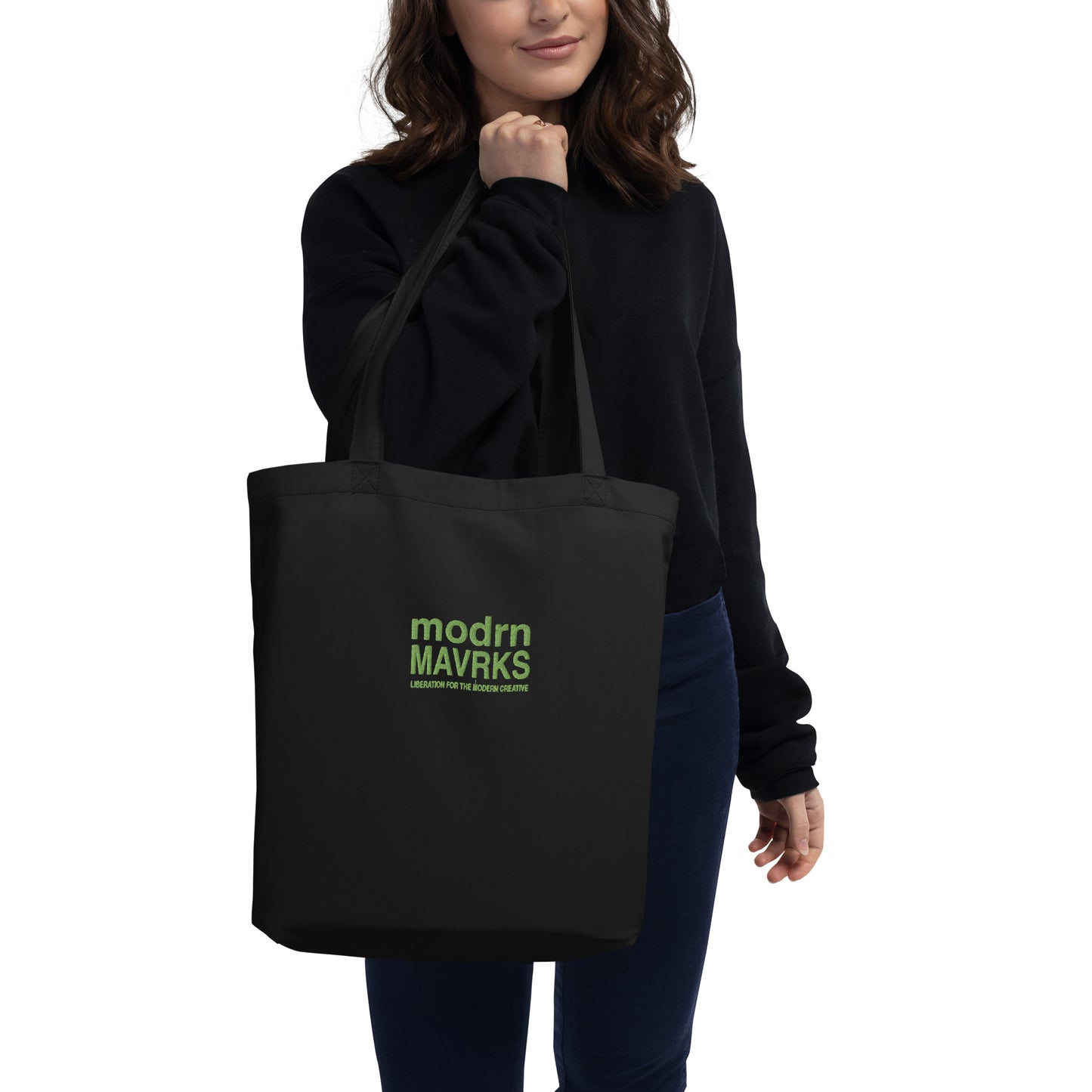 modrn Mavrks "Go Green" Eco Tote Bag image 1