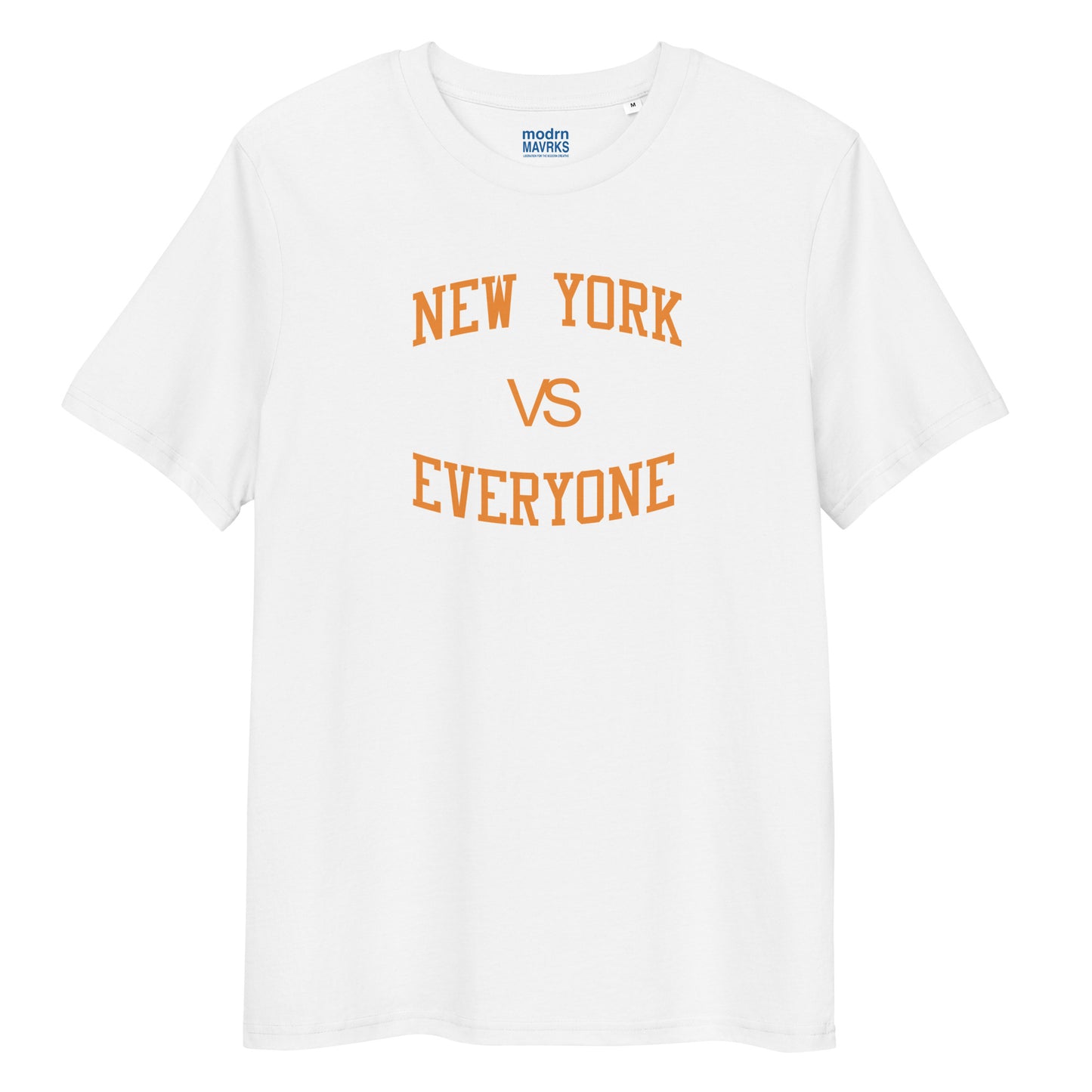 modrn Mavrks NEW YORK VS EVERYONE Unisex organic cotton t-shirt image 4