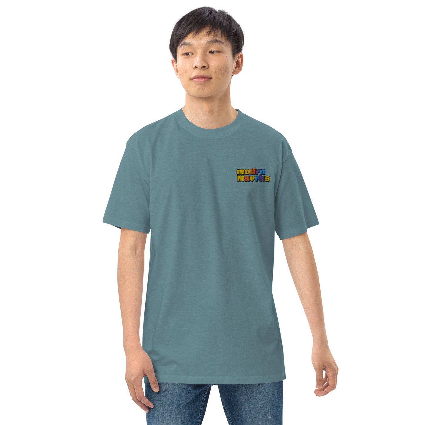modrn Mavrks "Colors" Men’s premium heavyweight tee image 2