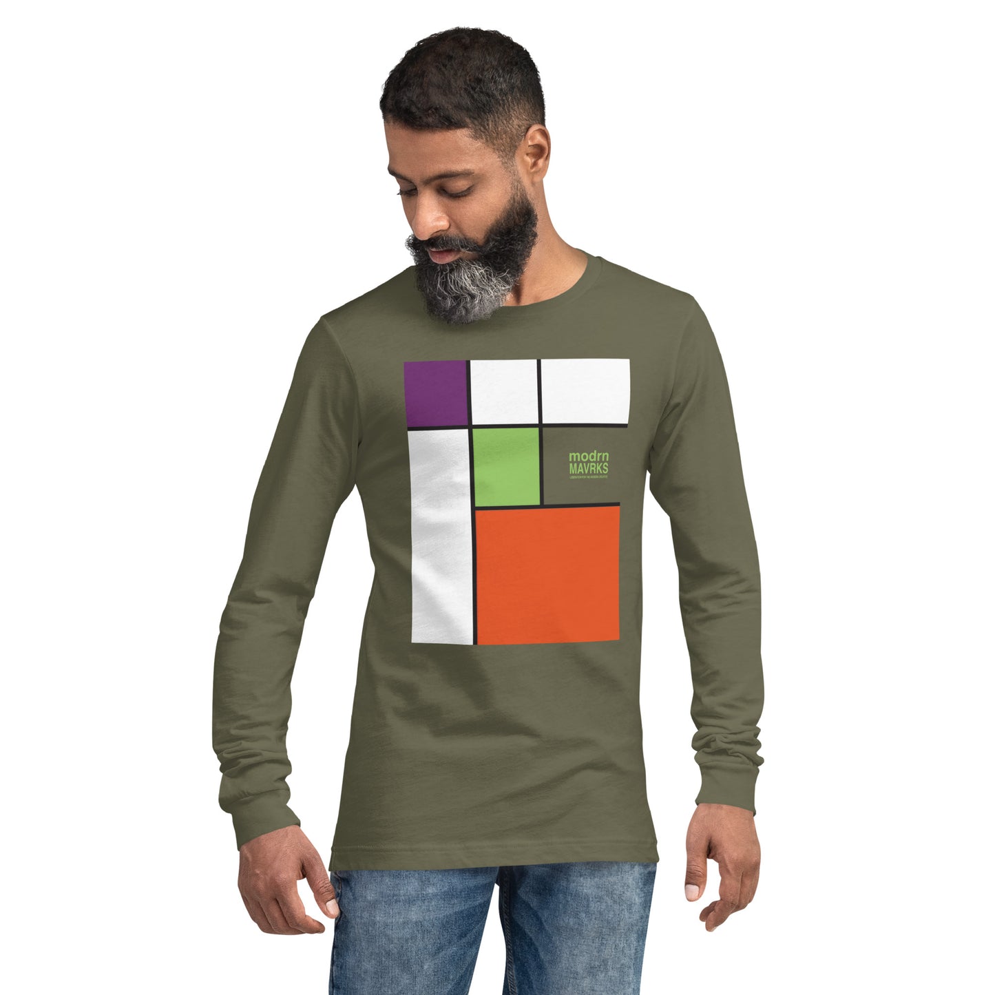modrn Mavrks m-square'd Unisex Long Sleeve Tee image 14