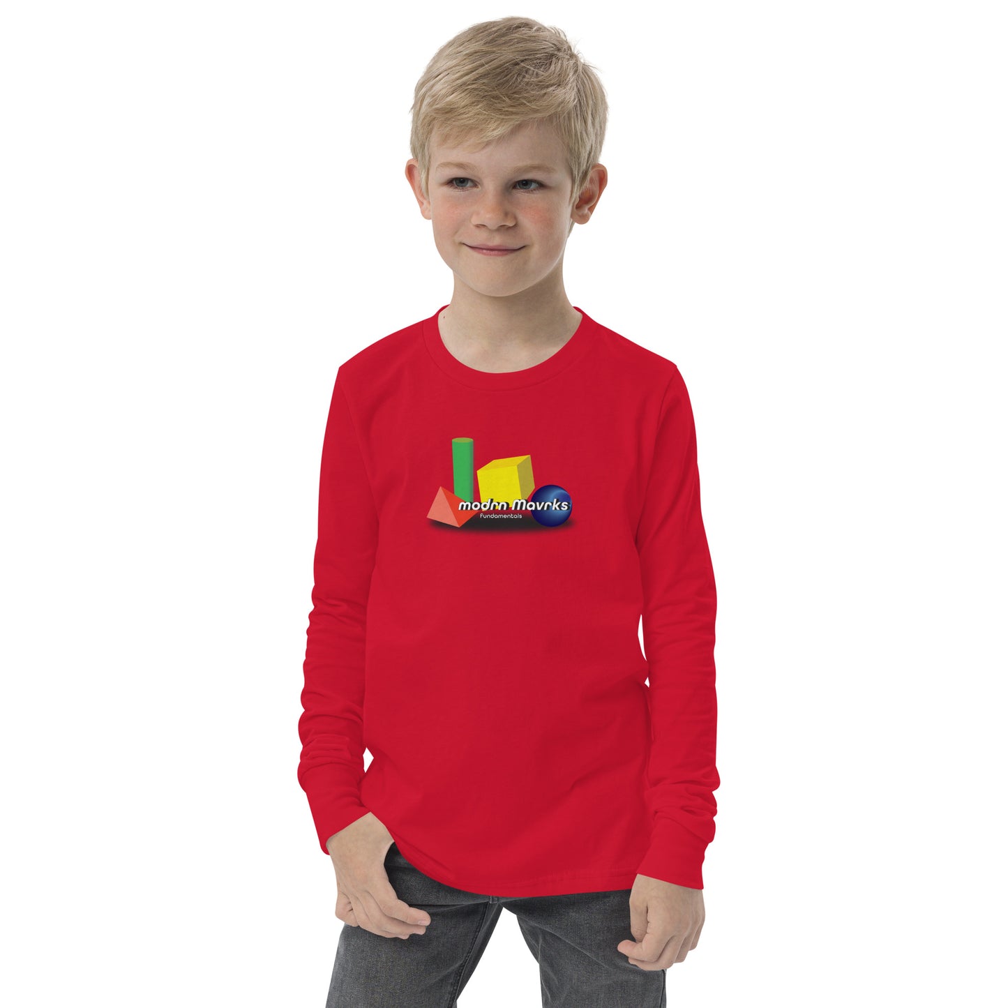 modrn Mavrks Youth FUNDAMENTALS long sleeve tee image 18