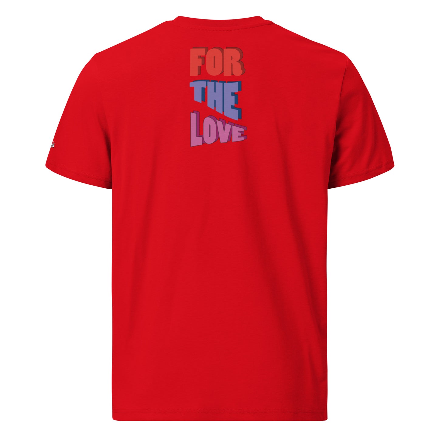 modrn Mavrks: St. Valentine "For the Love" Unisex organic cotton t-shirt image 2