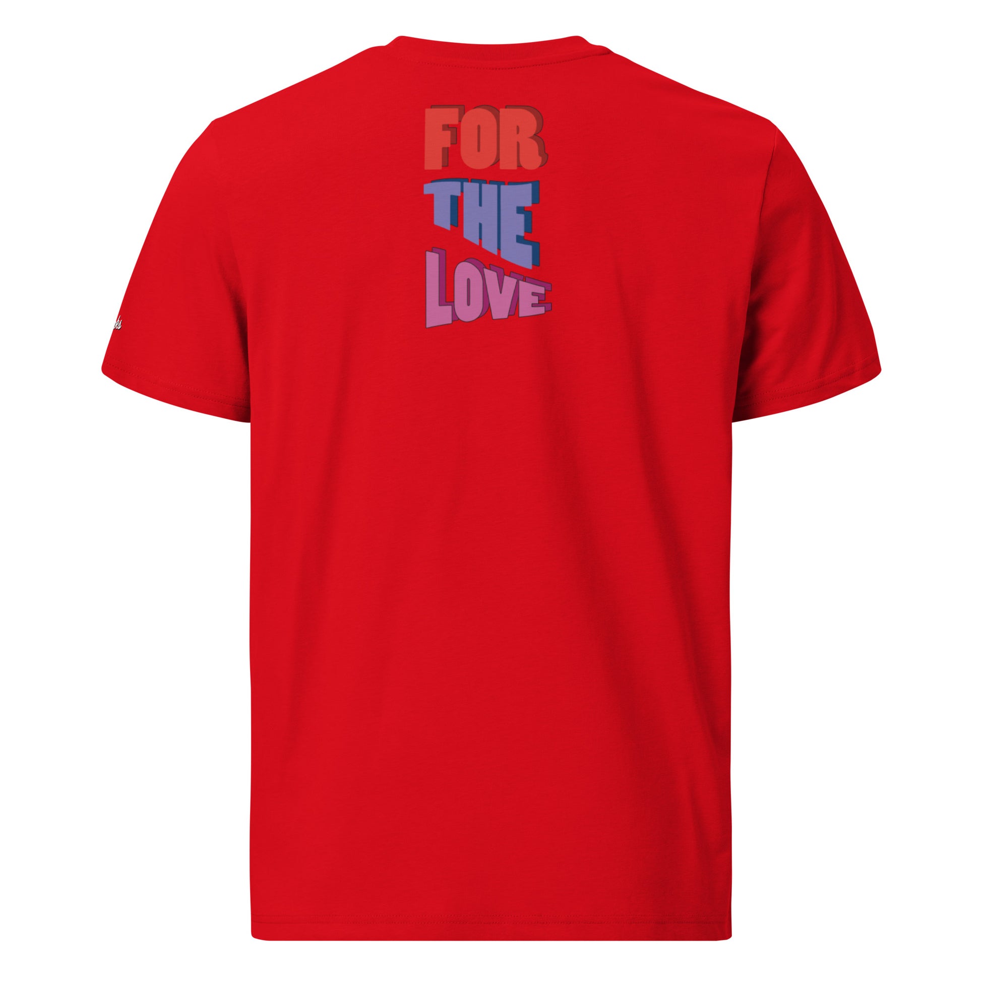 modrn Mavrks: St. Valentine "For the Love" Unisex organic cotton t-shirt image 2