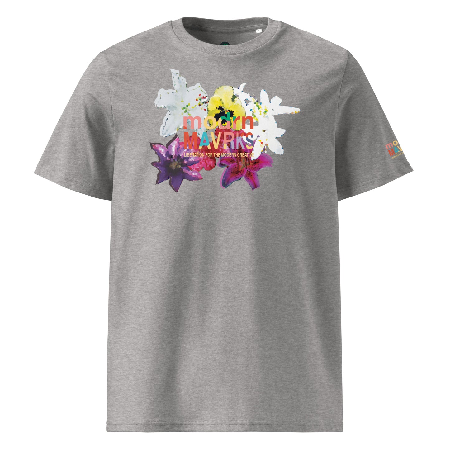modrn Mavrks Spring Flowers Unisex organic cotton t-shirt image 38