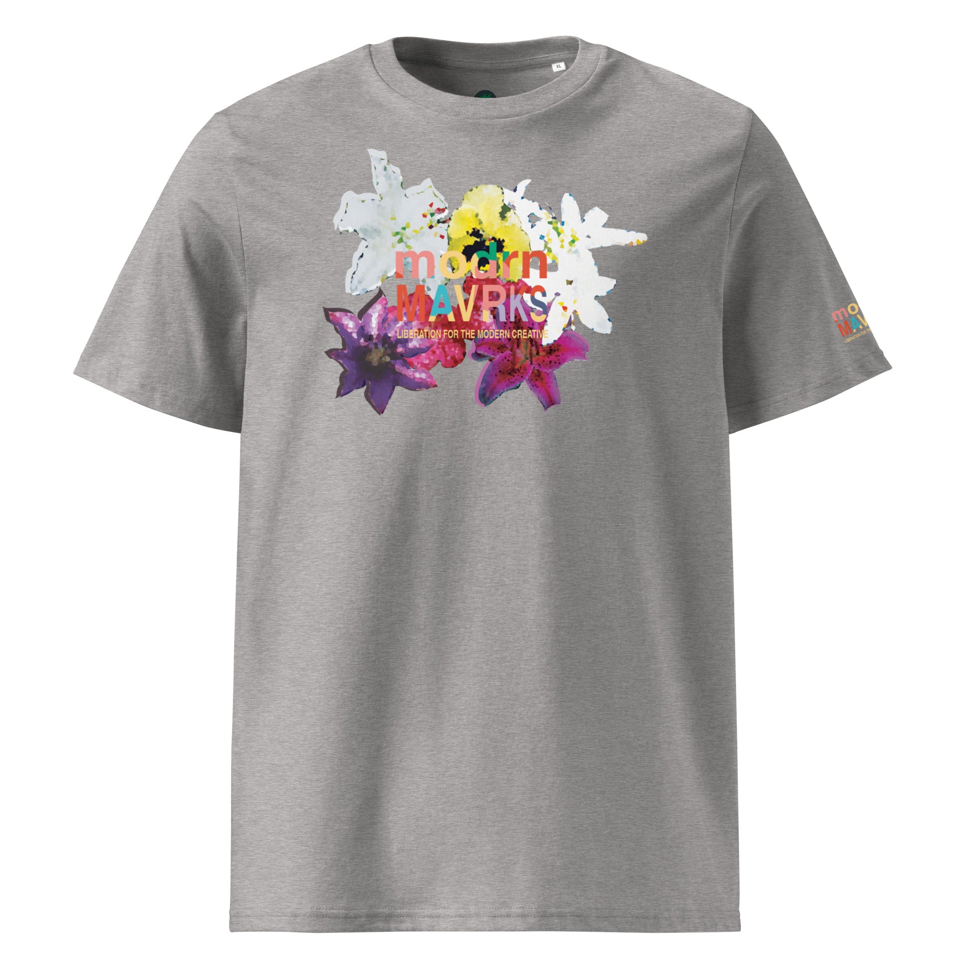 modrn Mavrks Spring Flowers Unisex organic cotton t-shirt image 38