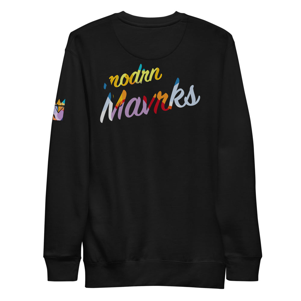Modrn Marks P-Camo Unisex Fleece Pullover image 1