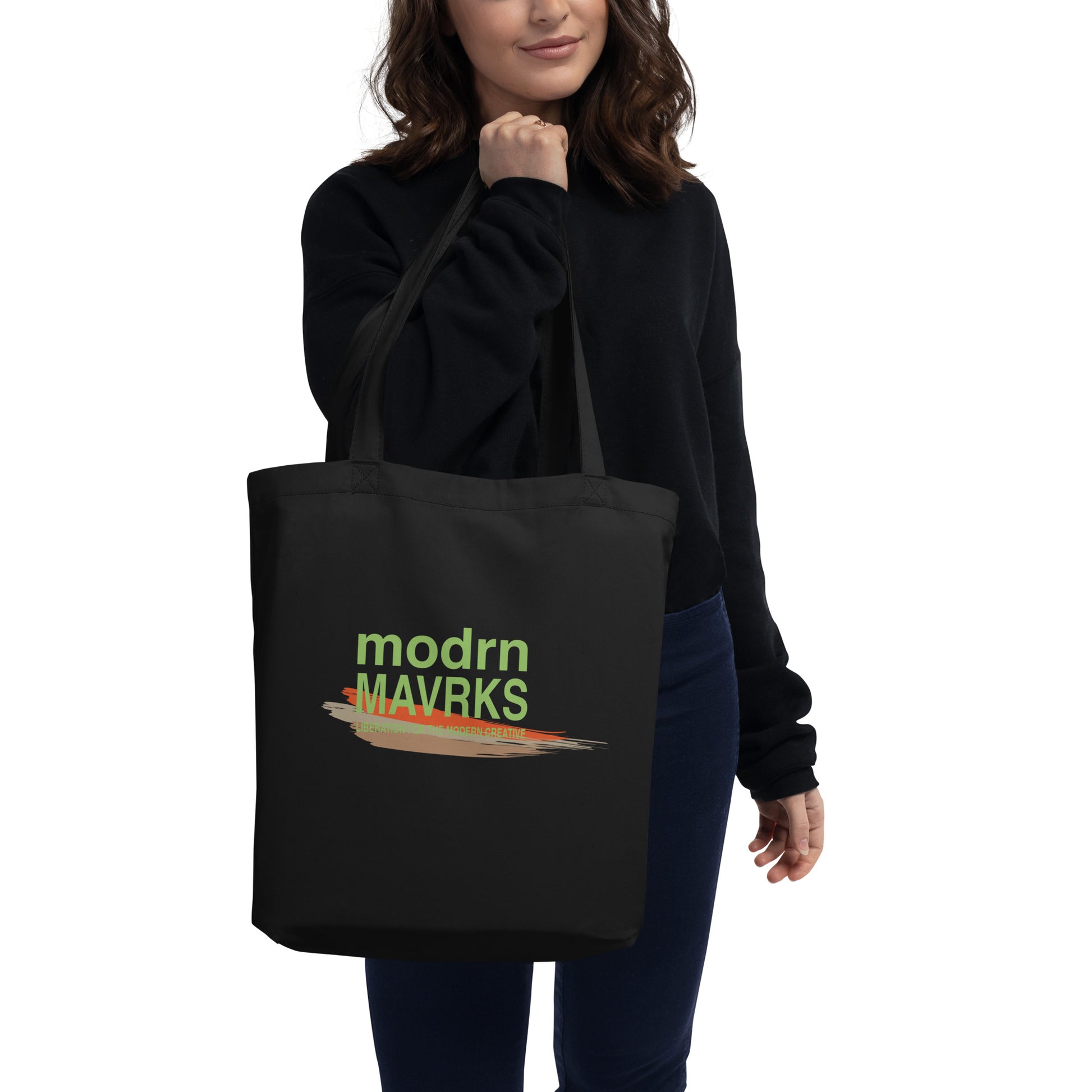 modrn Mavrks "Go greener" Eco Tote Bag image 2