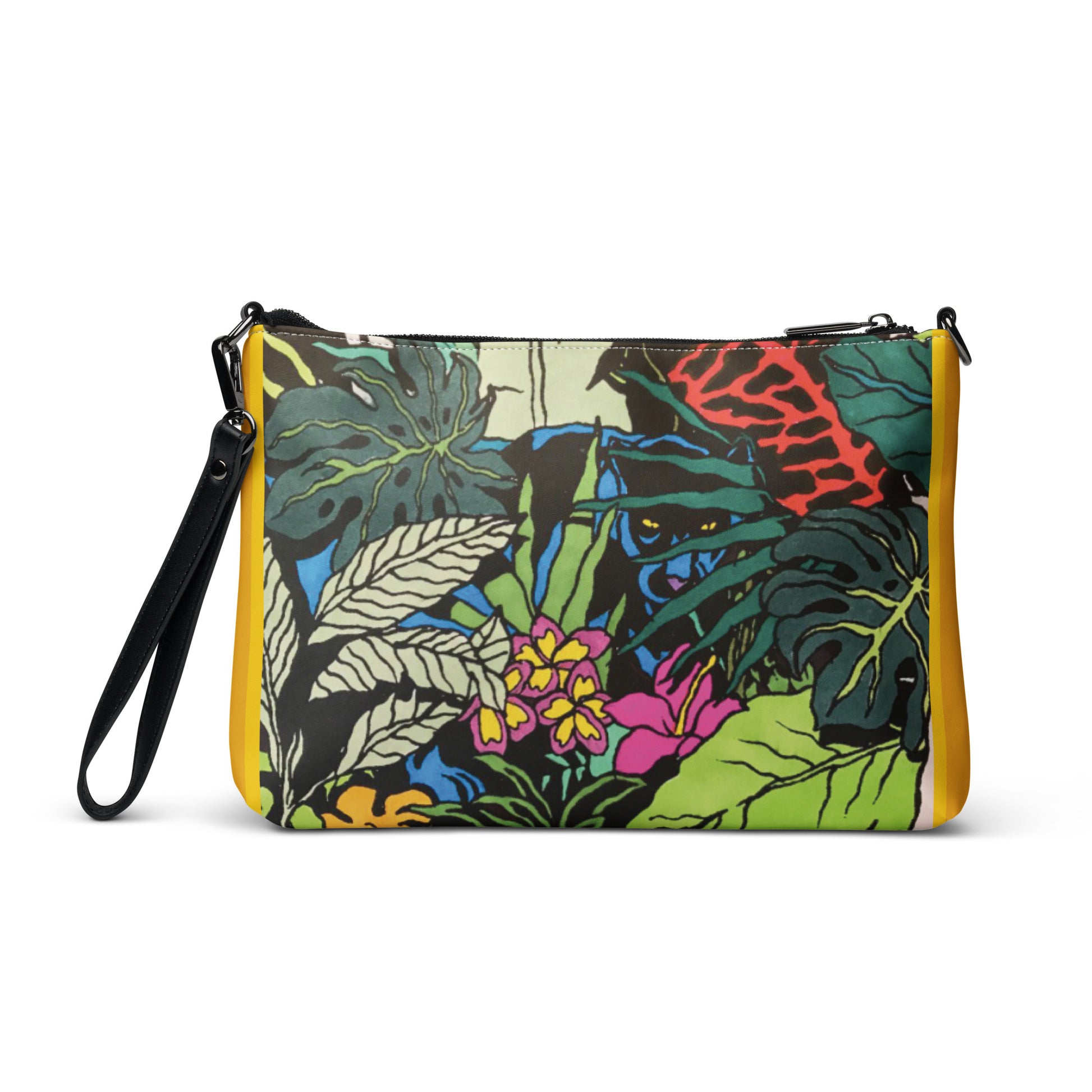 Reginald Pean for modrn Mavrks "Panther in the Jungle" Crossbody bag image 13
