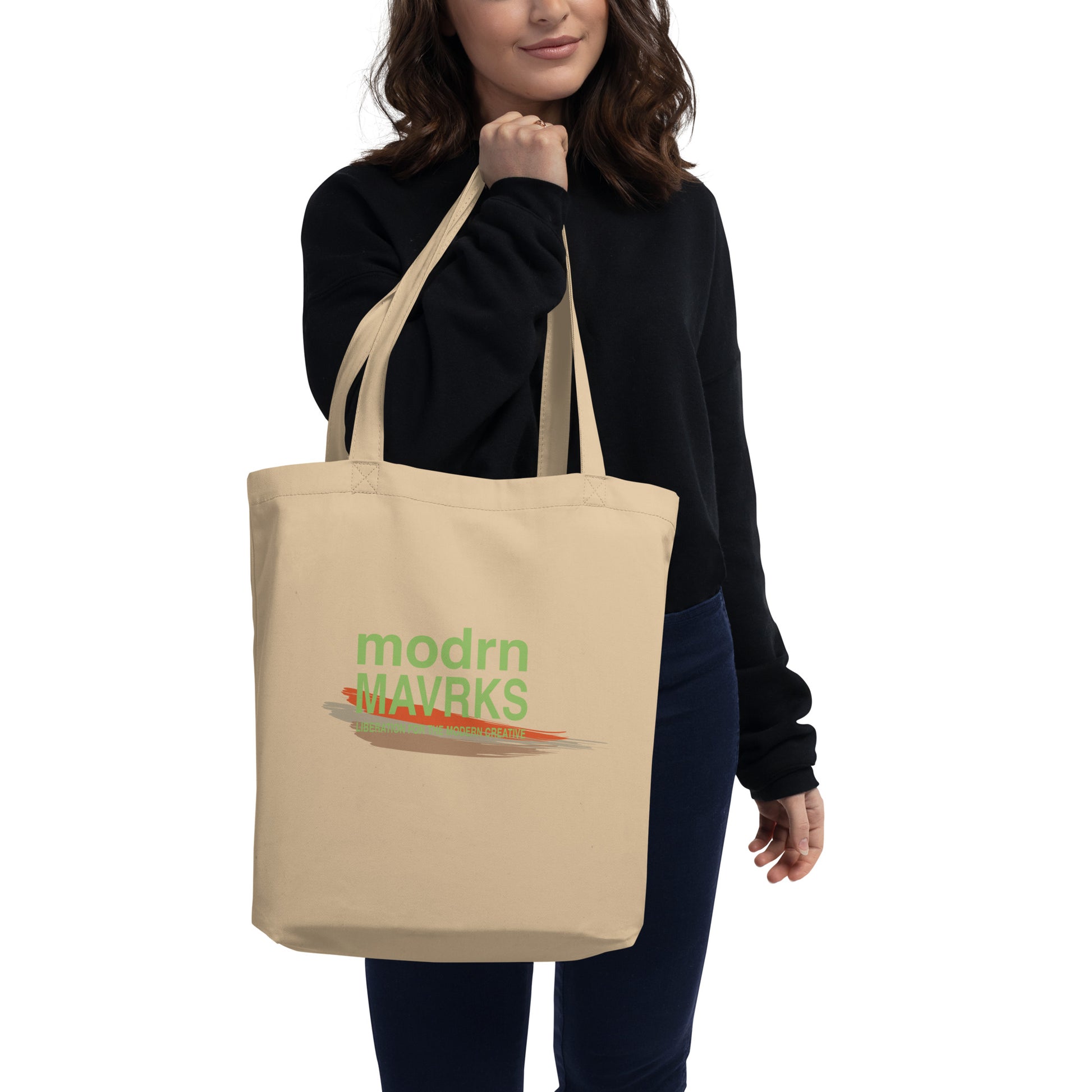 modrn Mavrks "Go greener" Eco Tote Bag image 3
