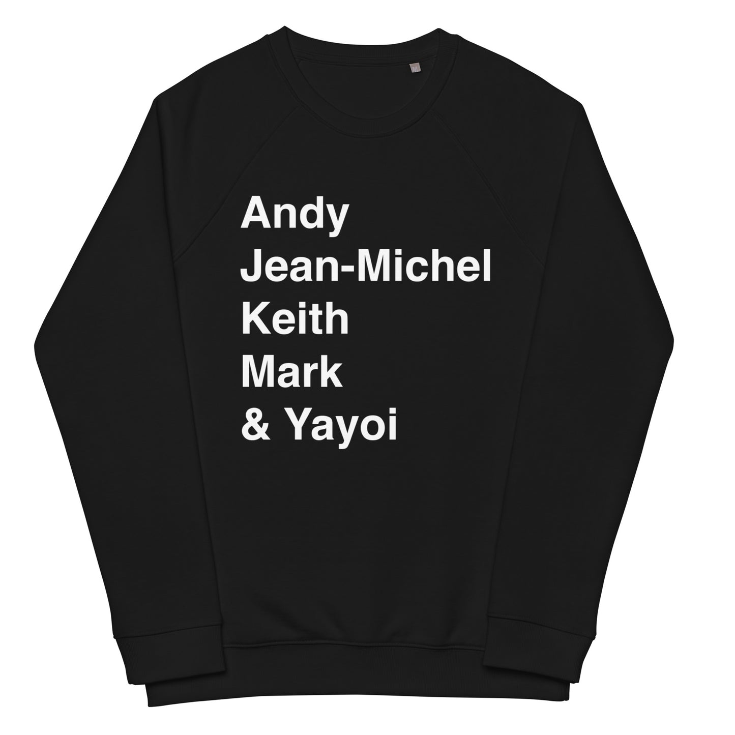 modrn Mavrks "starting 5" Unisex organic raglan sweatshirt image 0