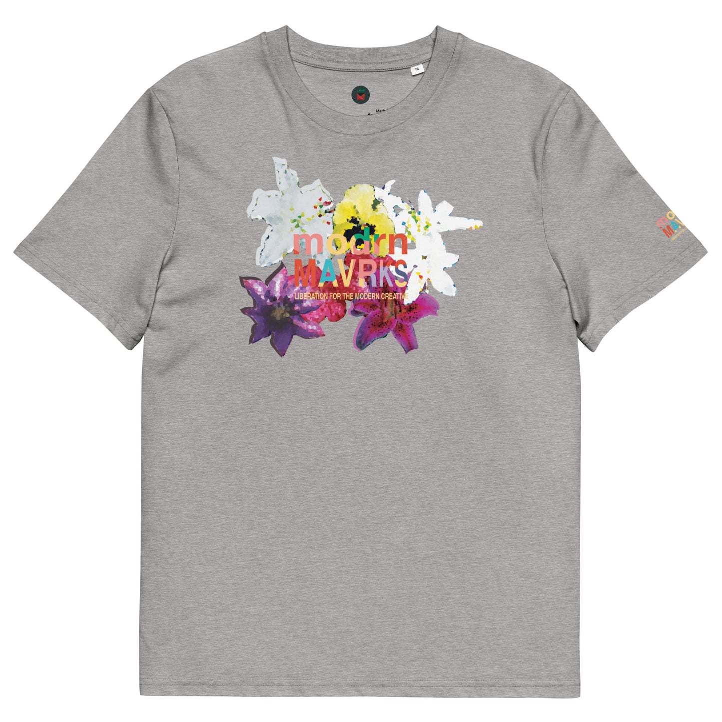 modrn Mavrks Spring Flowers Unisex organic cotton t-shirt image 40