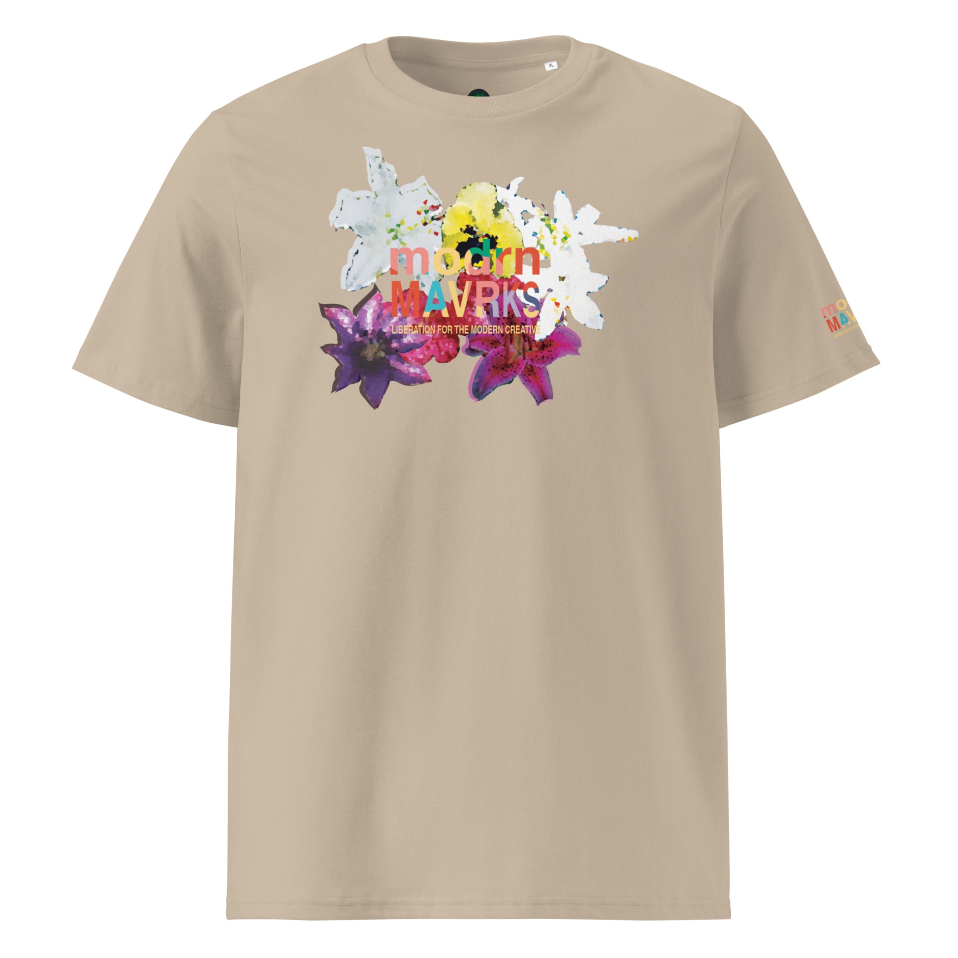 modrn Mavrks Spring Flowers Unisex organic cotton t-shirt image 27