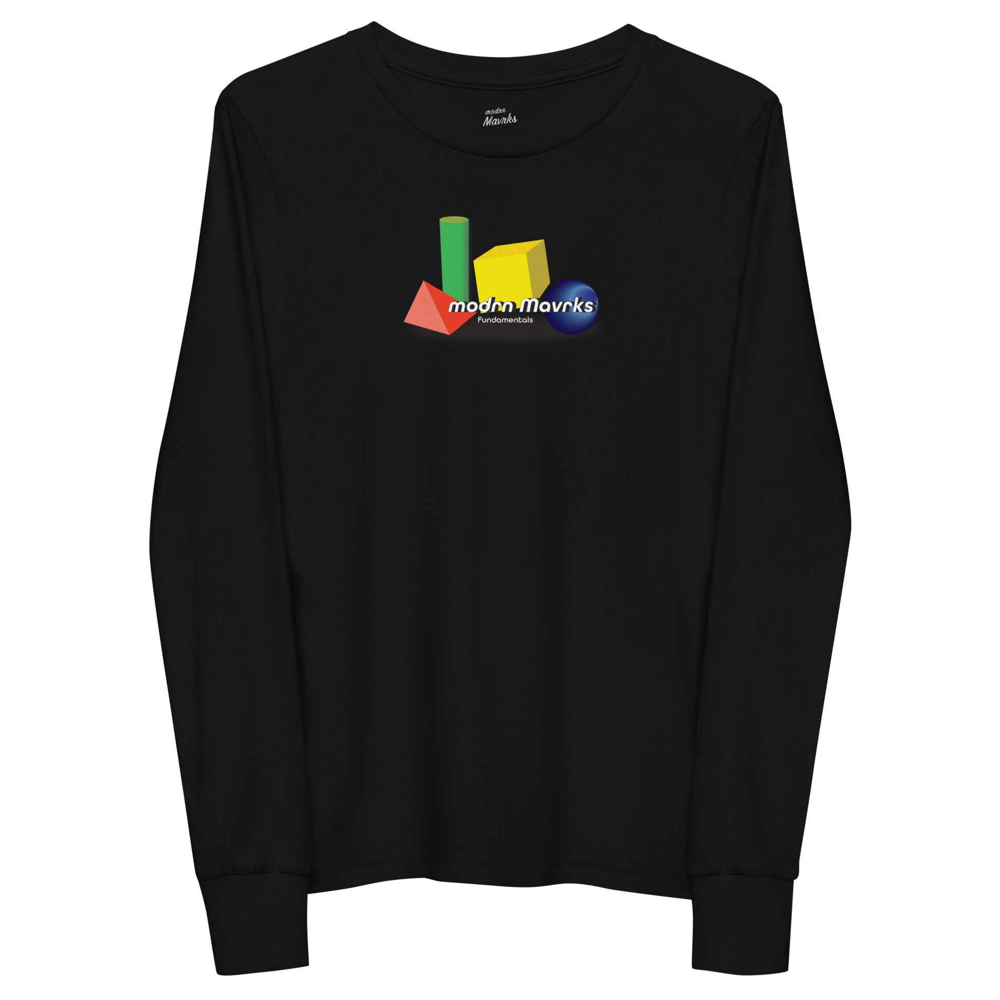 modrn Mavrks Youth FUNDAMENTALS long sleeve tee image 3