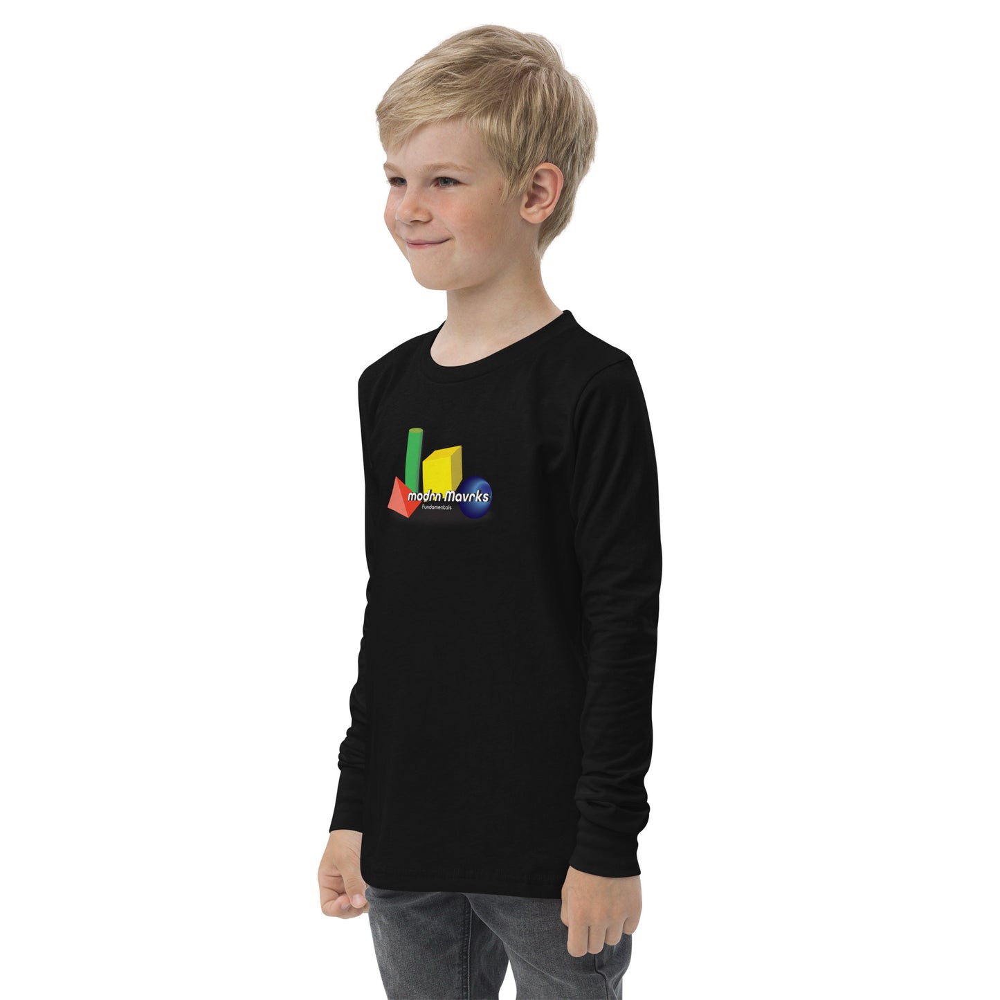 modrn Mavrks Youth FUNDAMENTALS long sleeve tee image 11