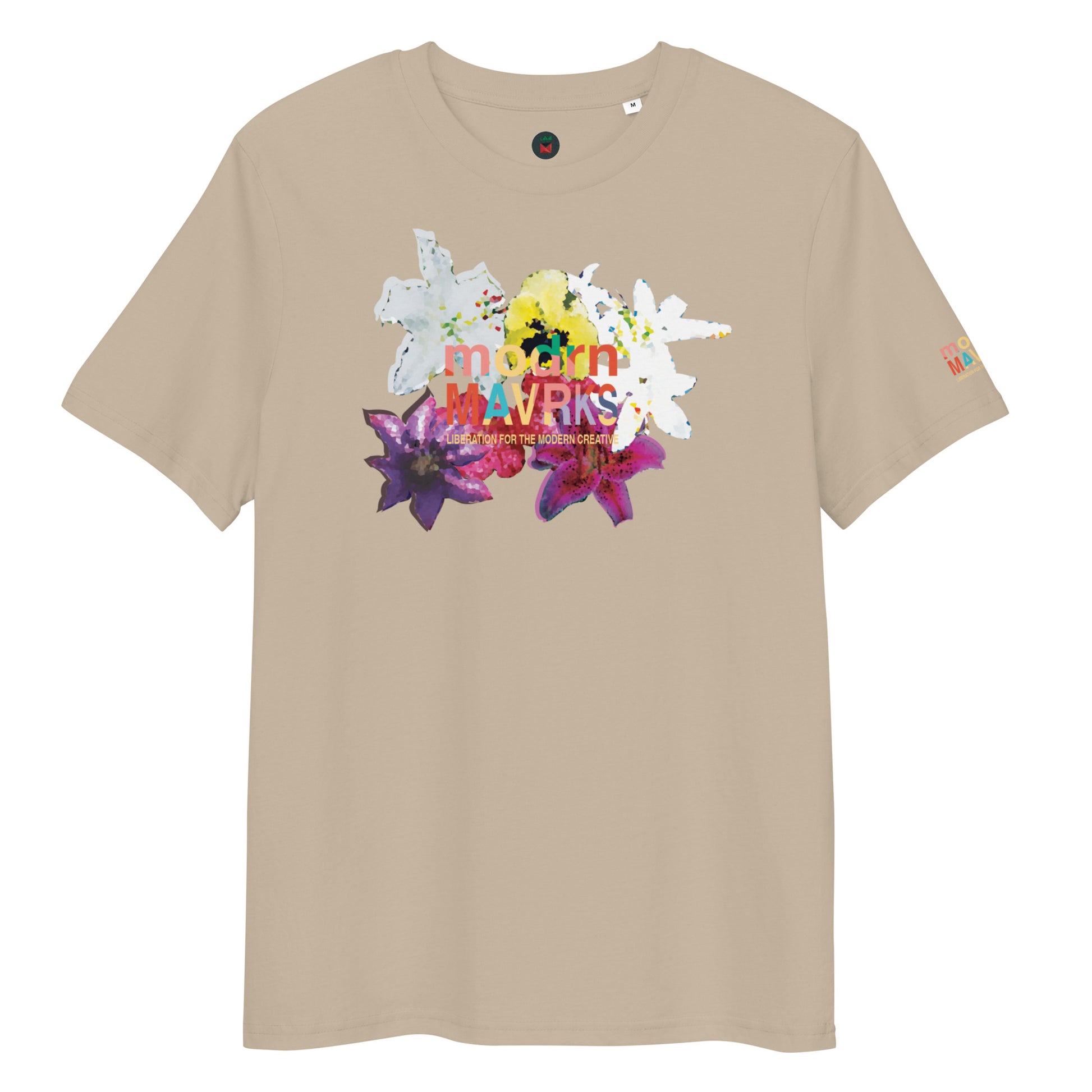 modrn Mavrks Spring Flowers Unisex organic cotton t-shirt image 28