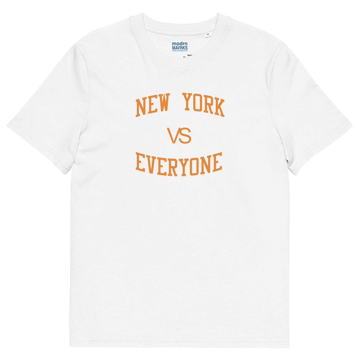 modrn Mavrks NEW YORK VS EVERYONE Unisex organic cotton t-shirt image 8