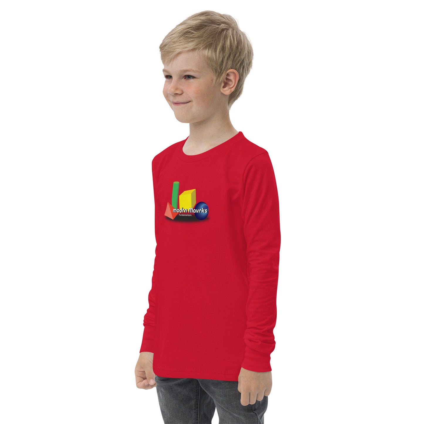 modrn Mavrks Youth FUNDAMENTALS long sleeve tee image 19