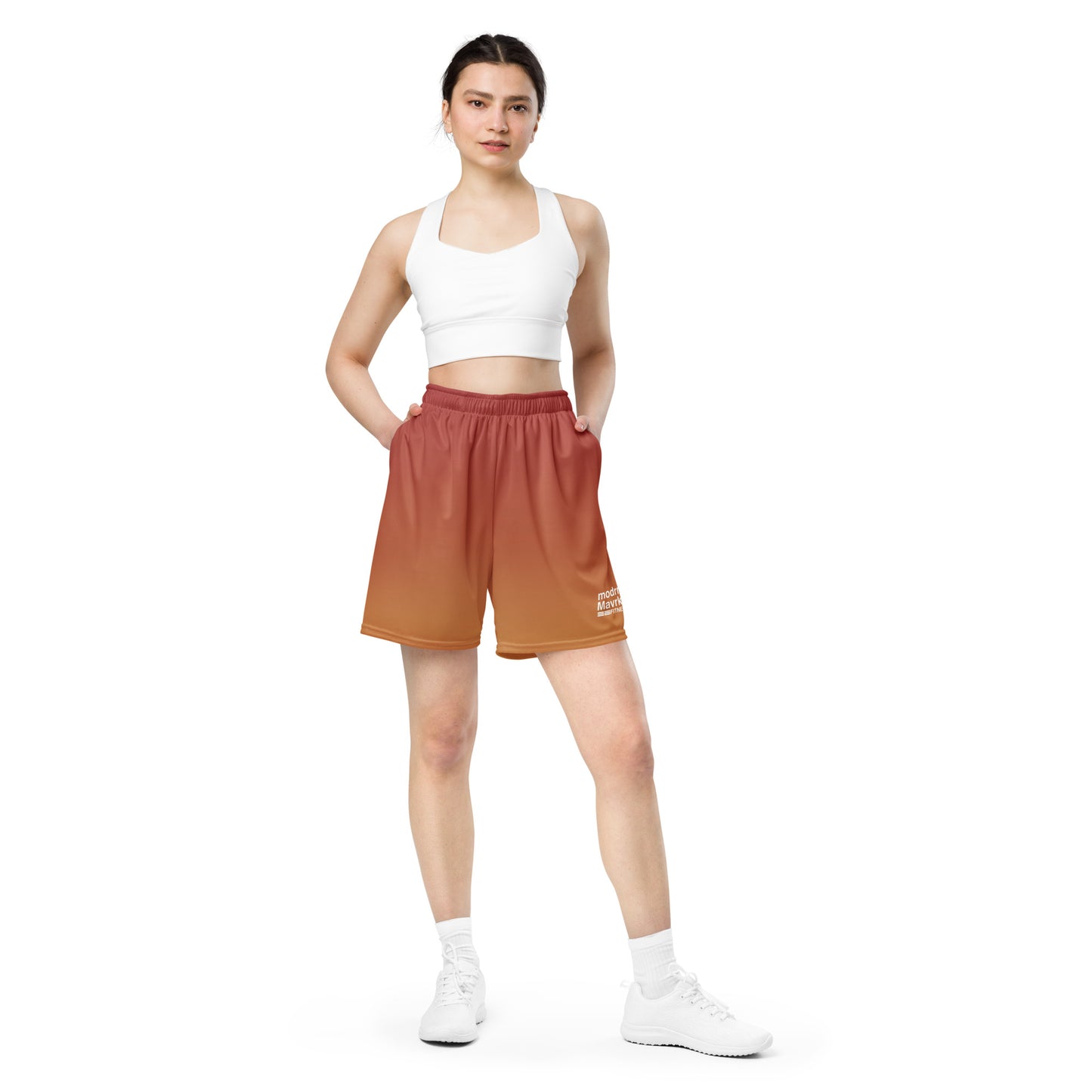 modrn Mavrks fade Unisex mesh shorts image 5