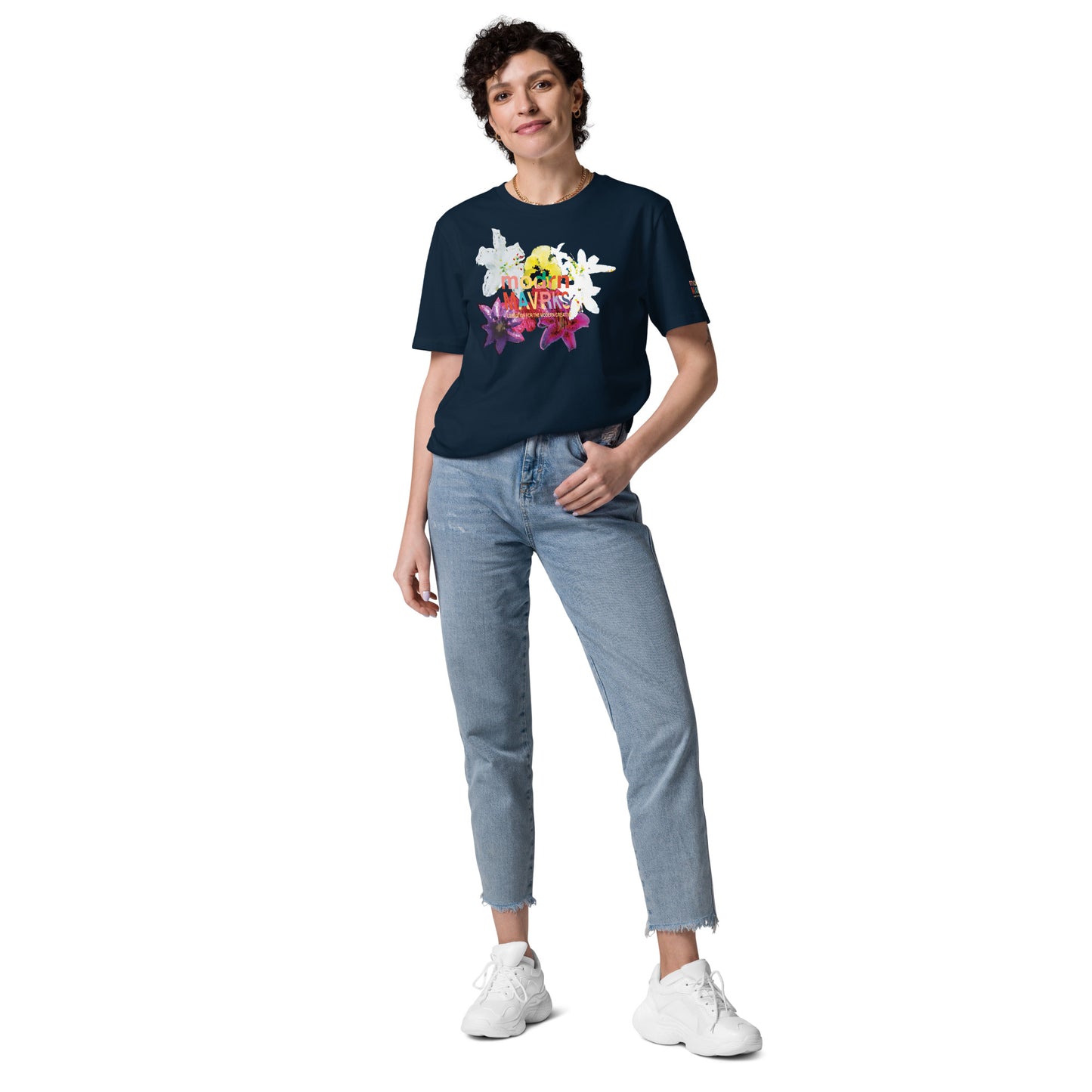modrn Mavrks Spring Flowers Unisex organic cotton t-shirt image 20