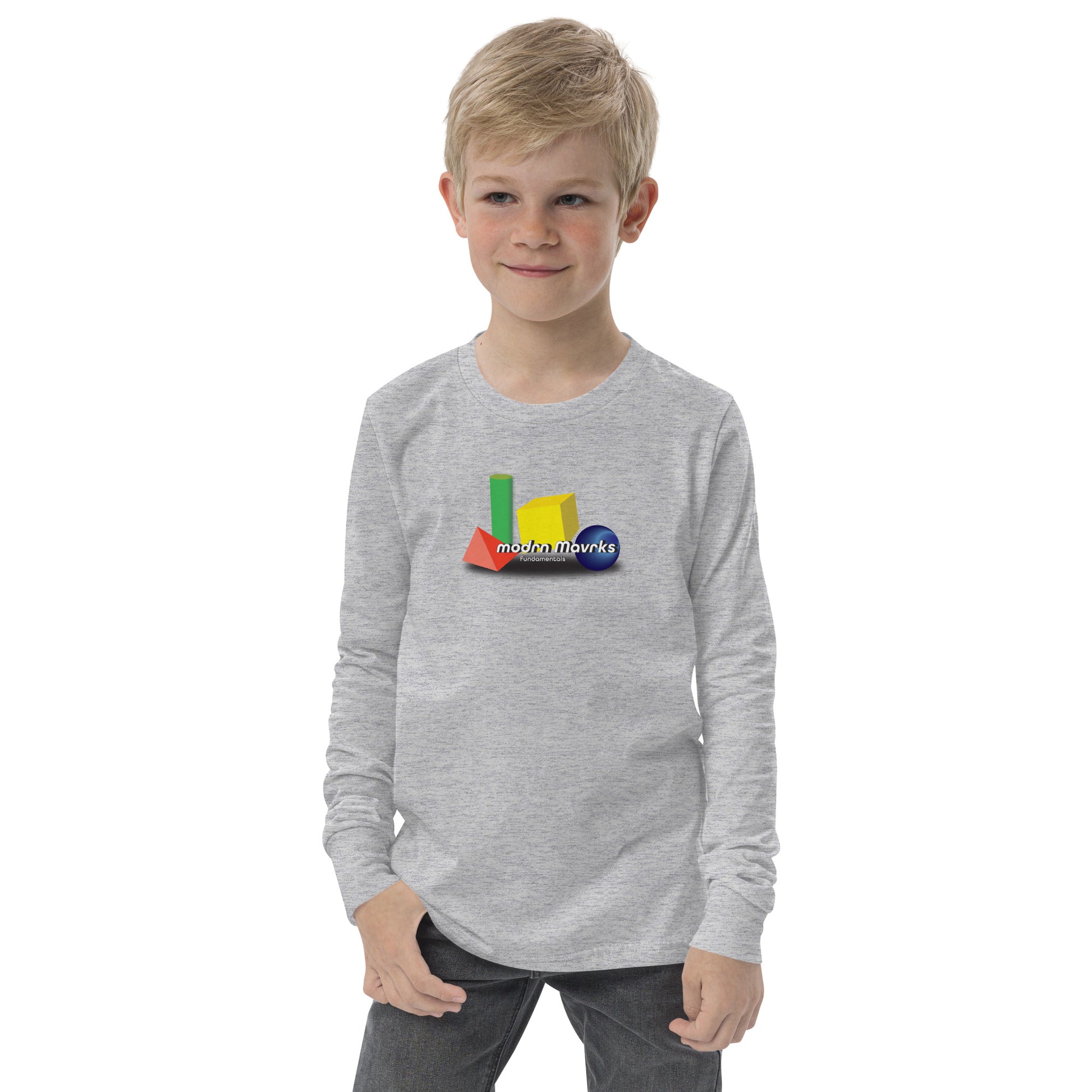 modrn Mavrks Youth FUNDAMENTALS long sleeve tee image 22