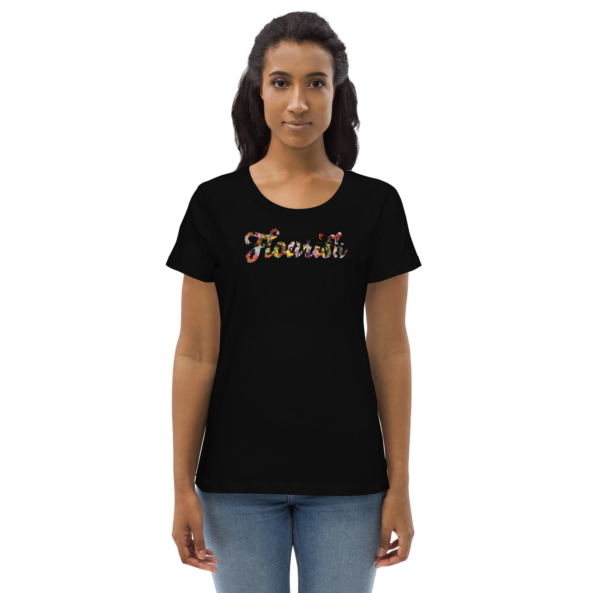 modrn Mavrks FLOURISH Women's fitted eco tee image 7