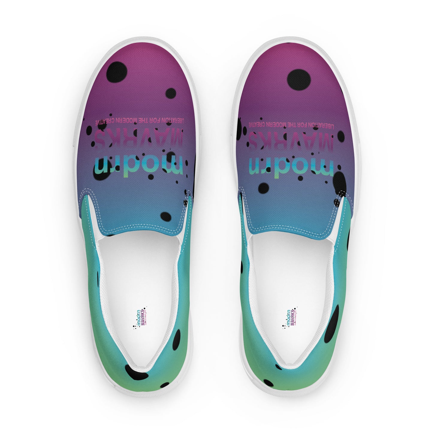 modrn Mavrks YK Women’s slip-on canvas shoes image 8