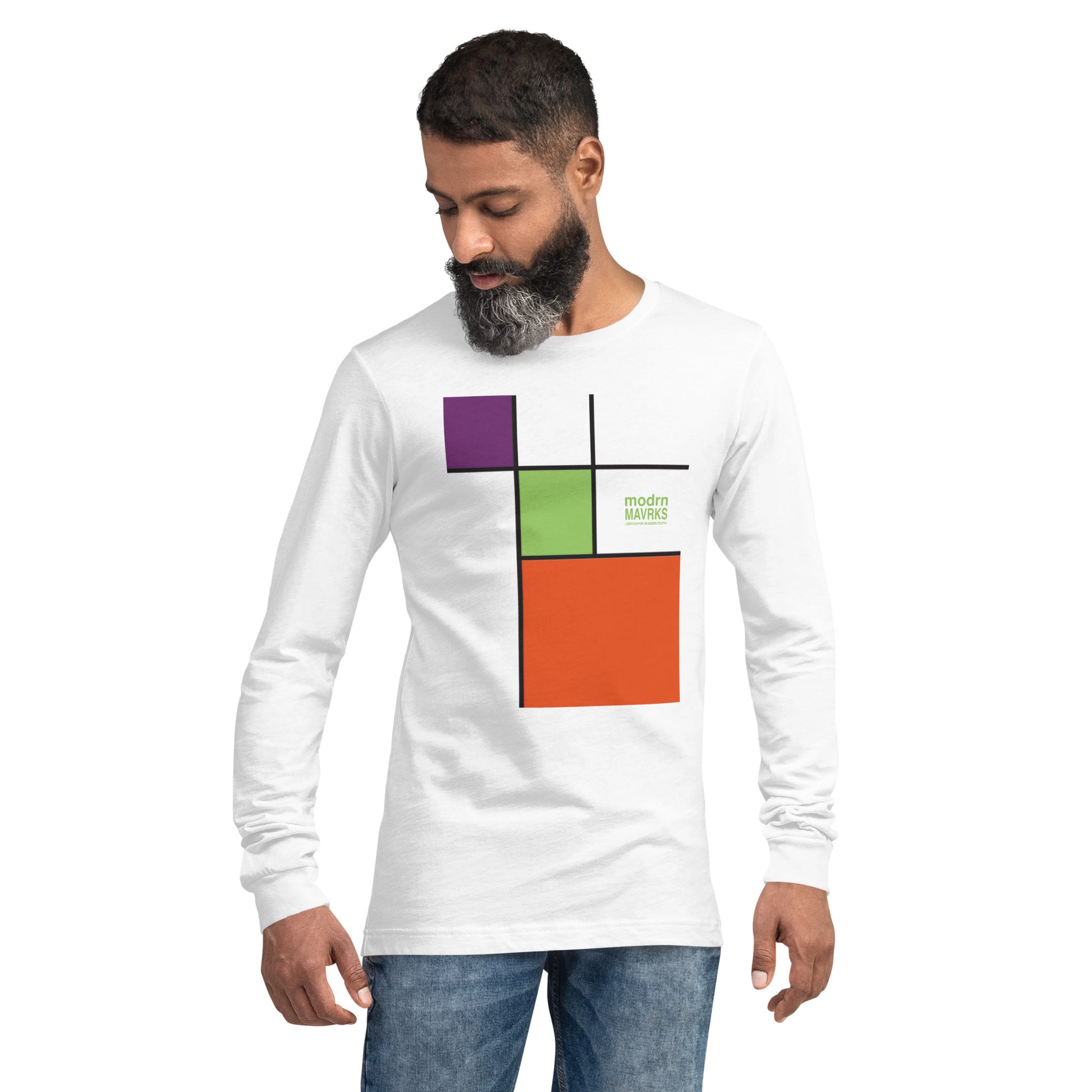 modrn Mavrks m-square'd Unisex Long Sleeve Tee image 22